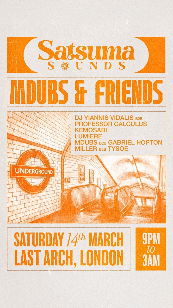 SATSUMA SOUNDS: Mdubs & Friends