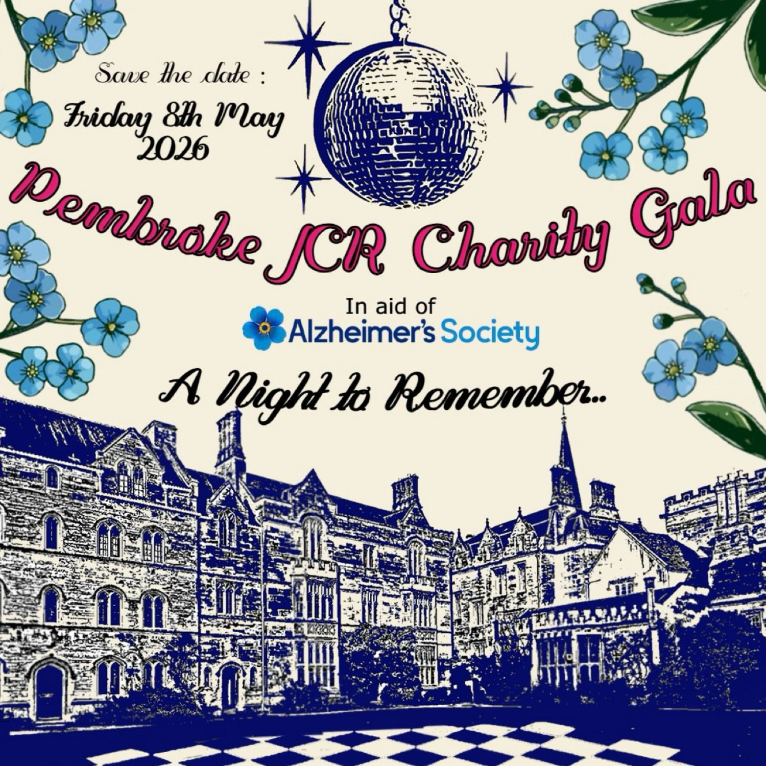 Pembroke JCR Charity Gala 2026🕺🏼🪩