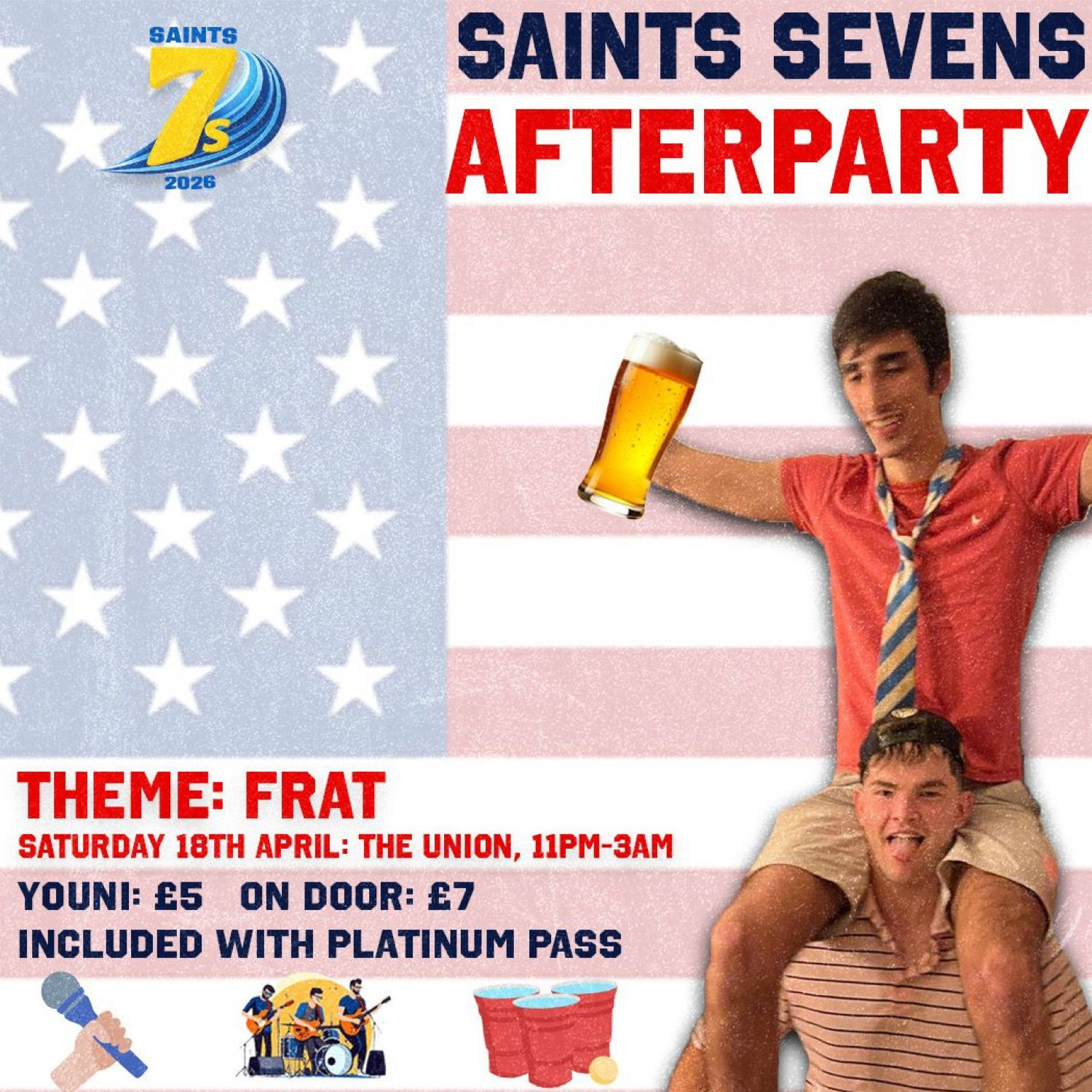 Saints 7s Afterparty