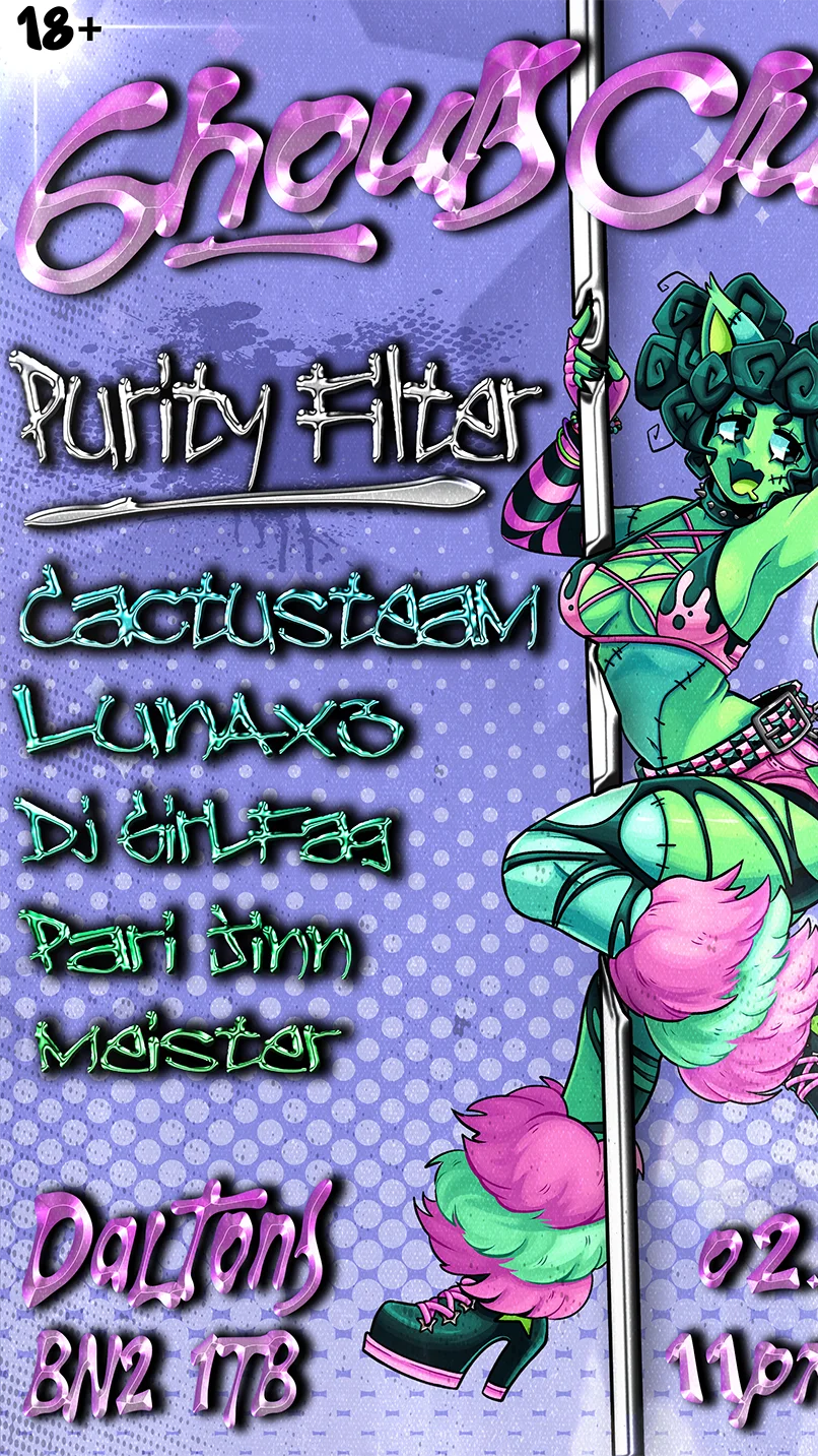 Ghouls Club X Purity Filter - Brighton