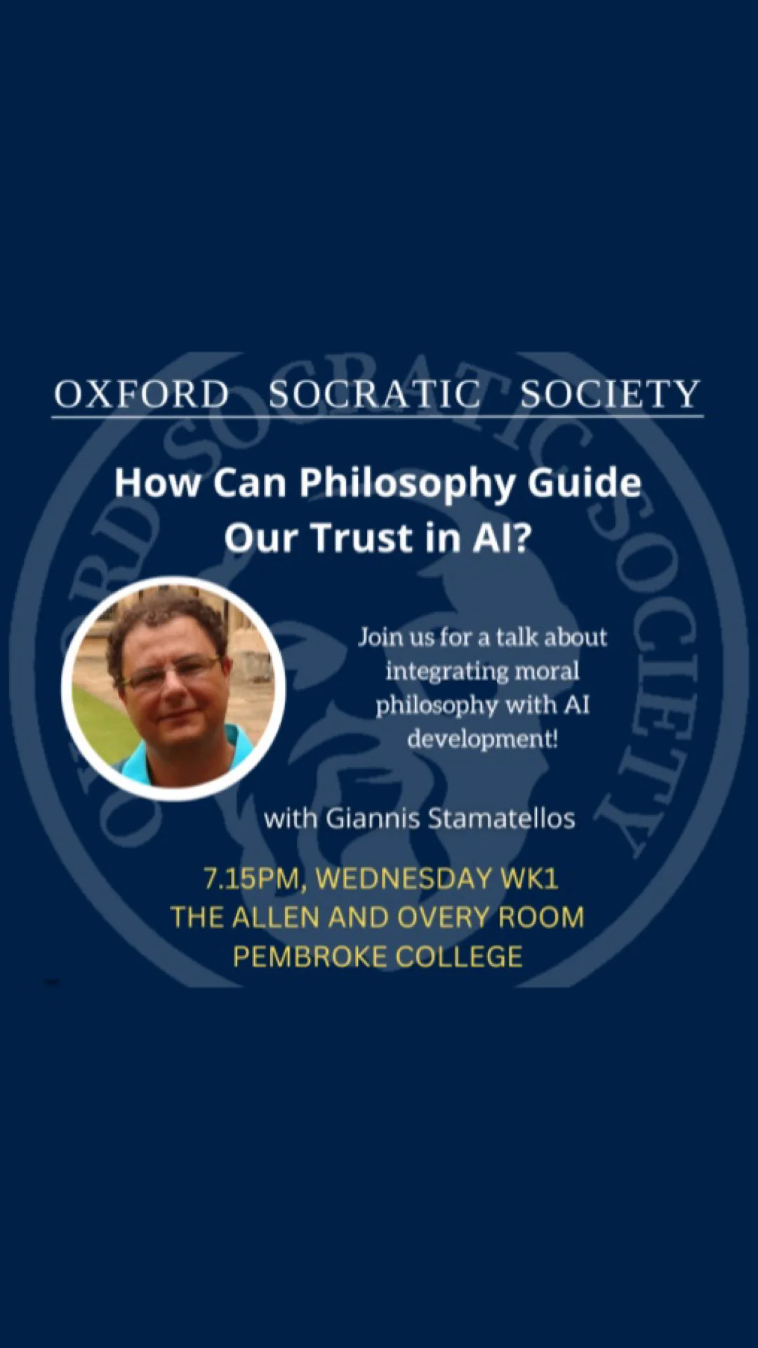 SOCSOC TALK: GIANNIS STAMATELLOS ON AI