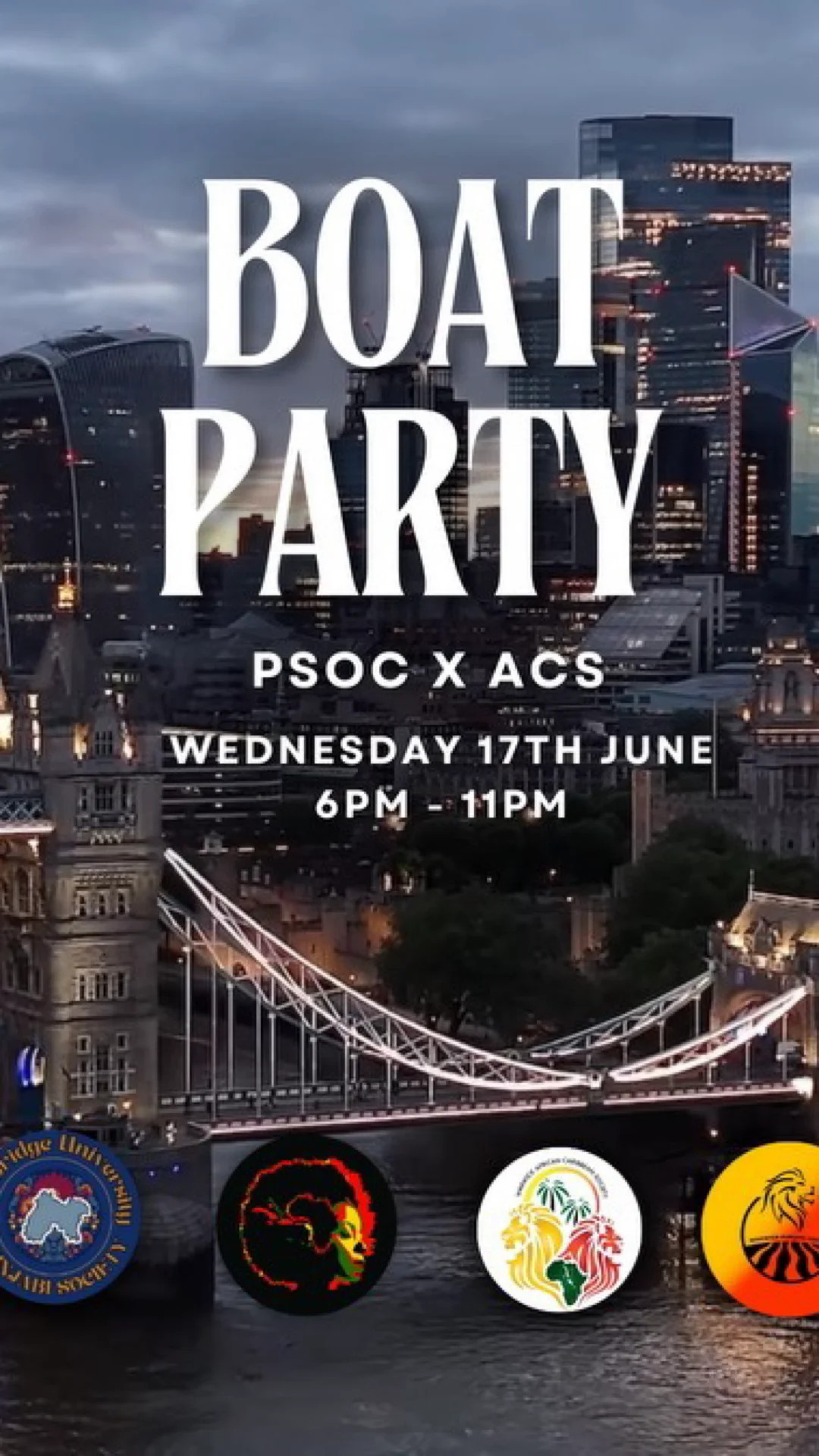 PUNJABI SOC x ACS BOAT PARTY