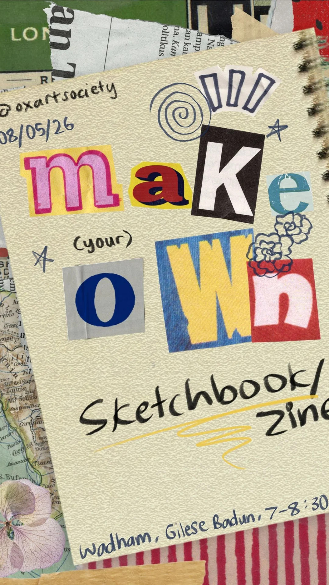 Make your own sketchbook/zine