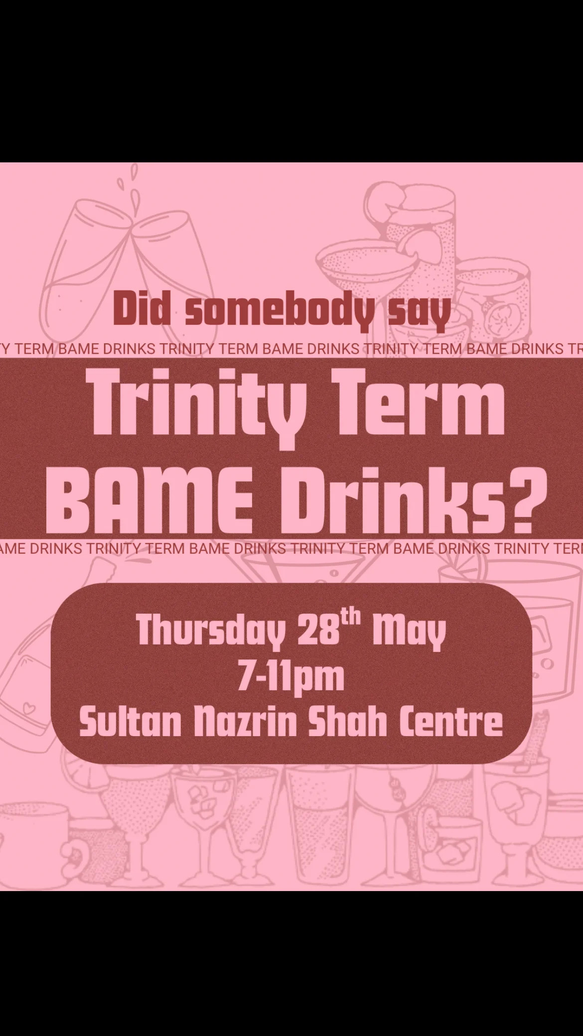 BAME Drinks @ Worc