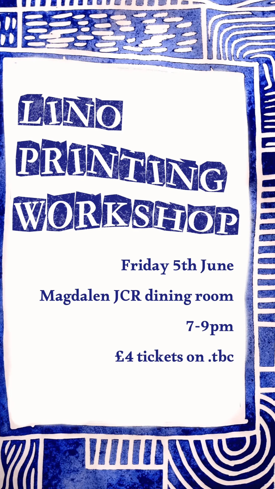 Anatomical Lino Workshop
