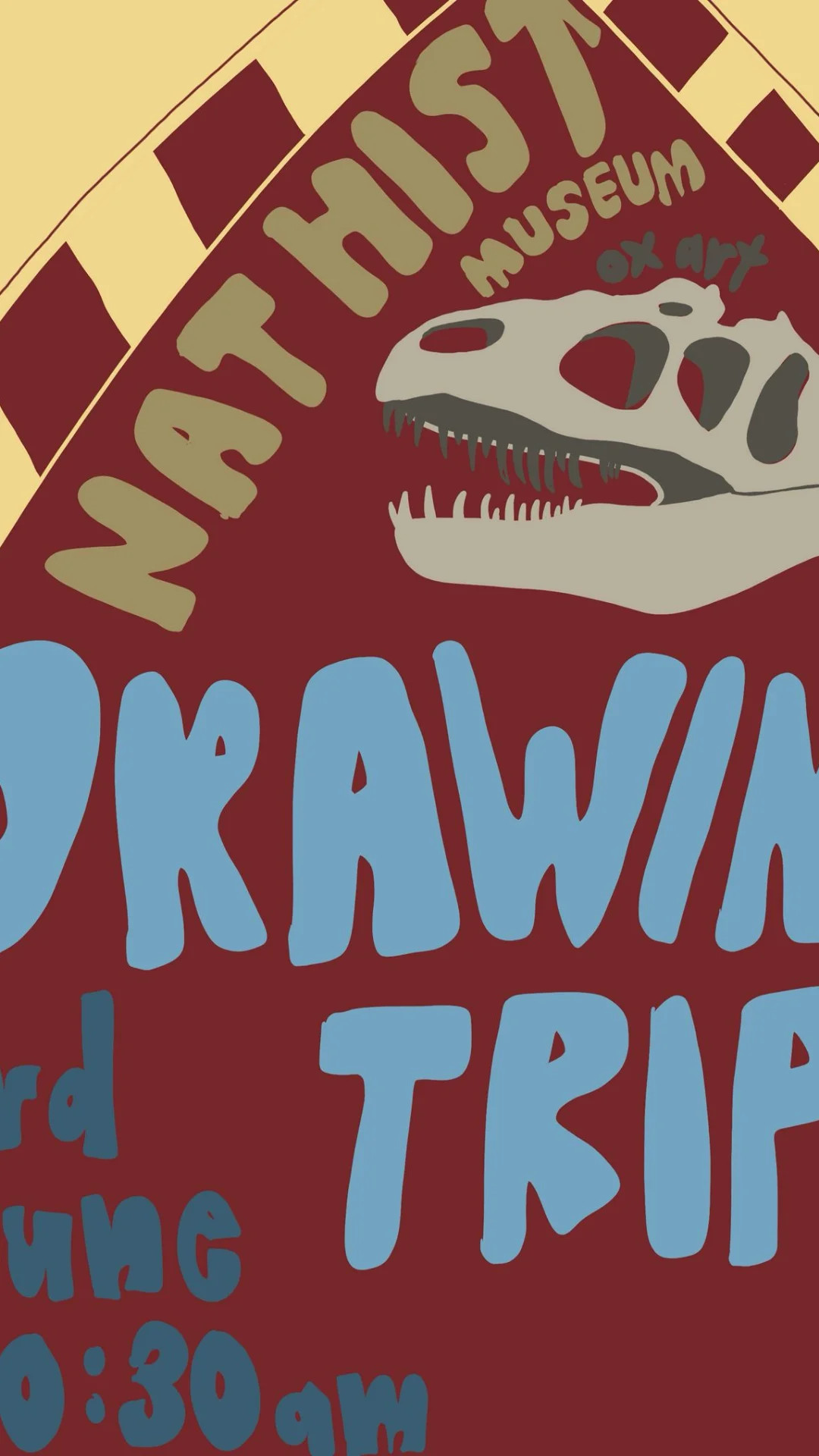 Drawing trip to the natural history museum!