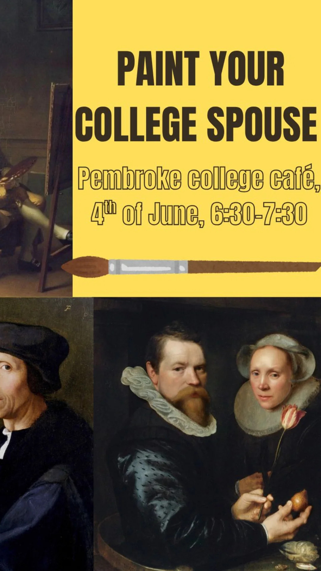 Paint your college spouse!