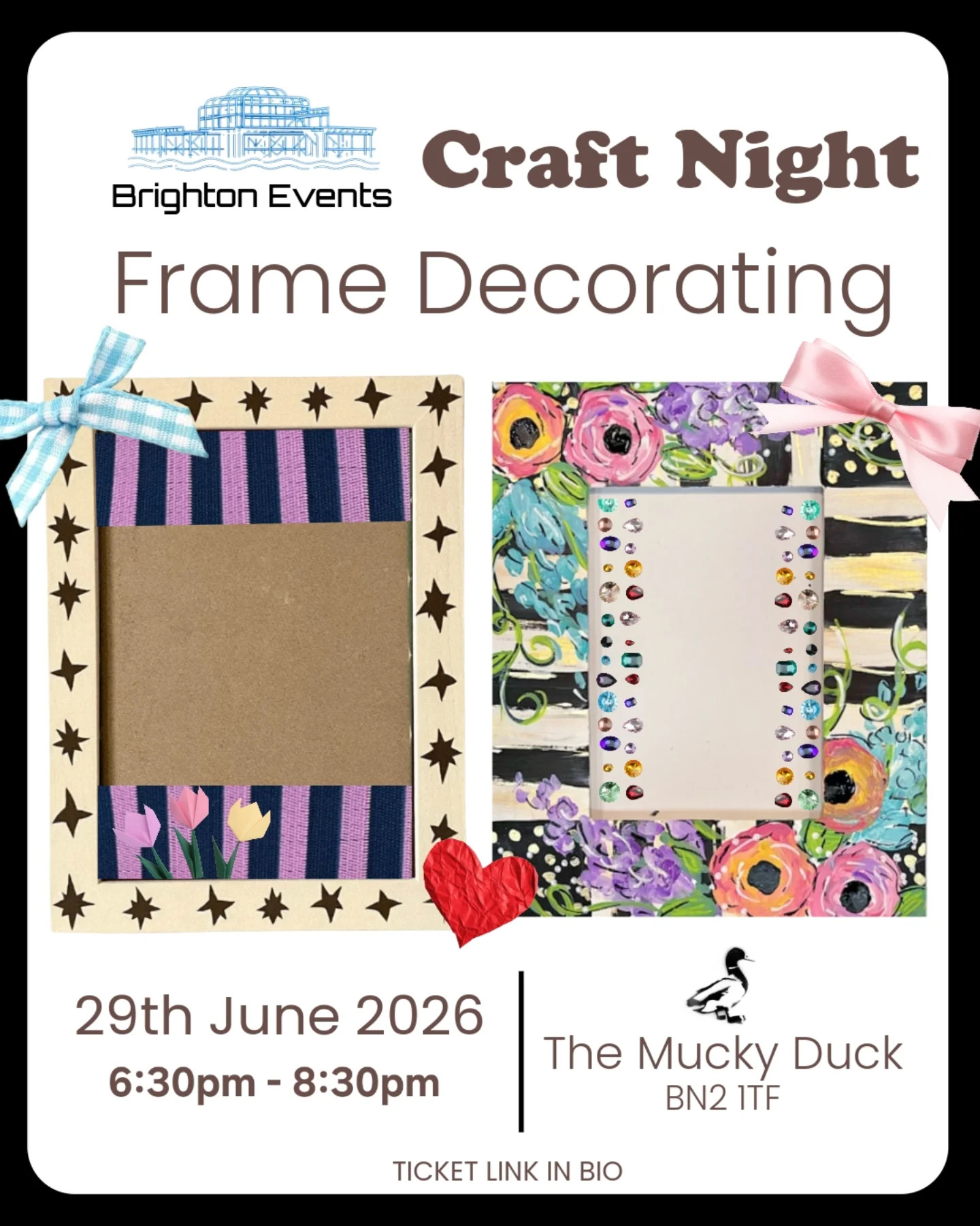 Frame Decorating Craft Night