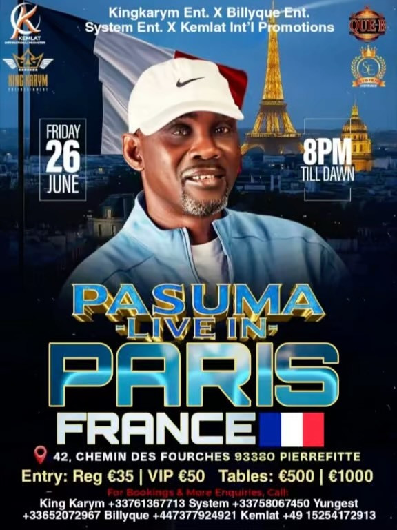 Pasuma Live in Paris