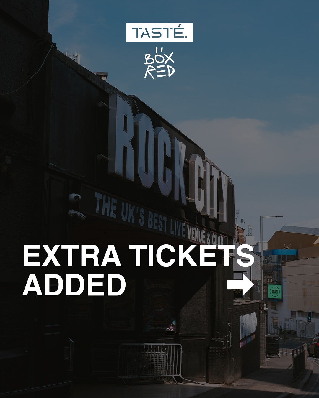 Box Red at Rock City Nottingham