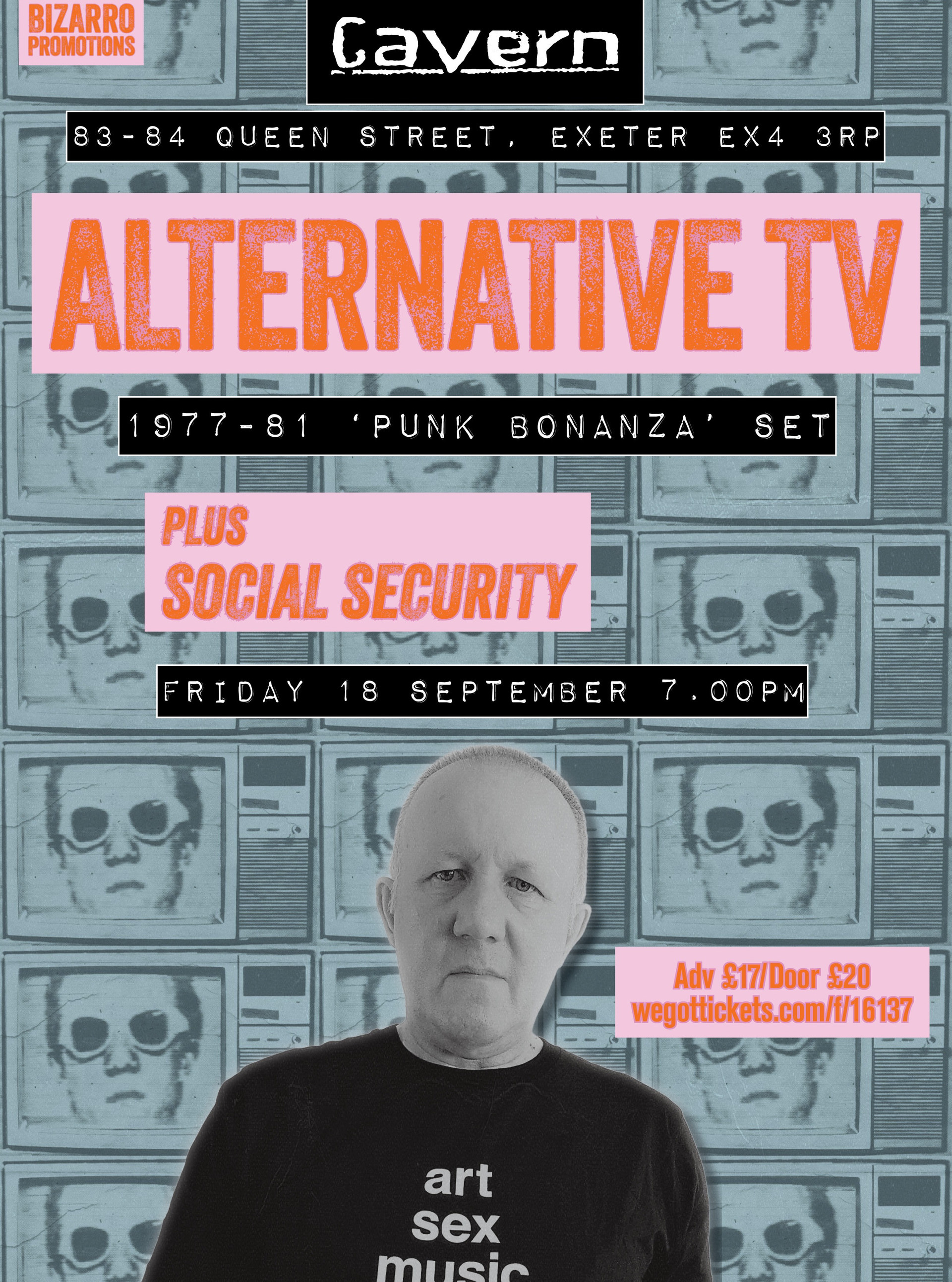 Mark Perry and Alternative TV live at The Cavern