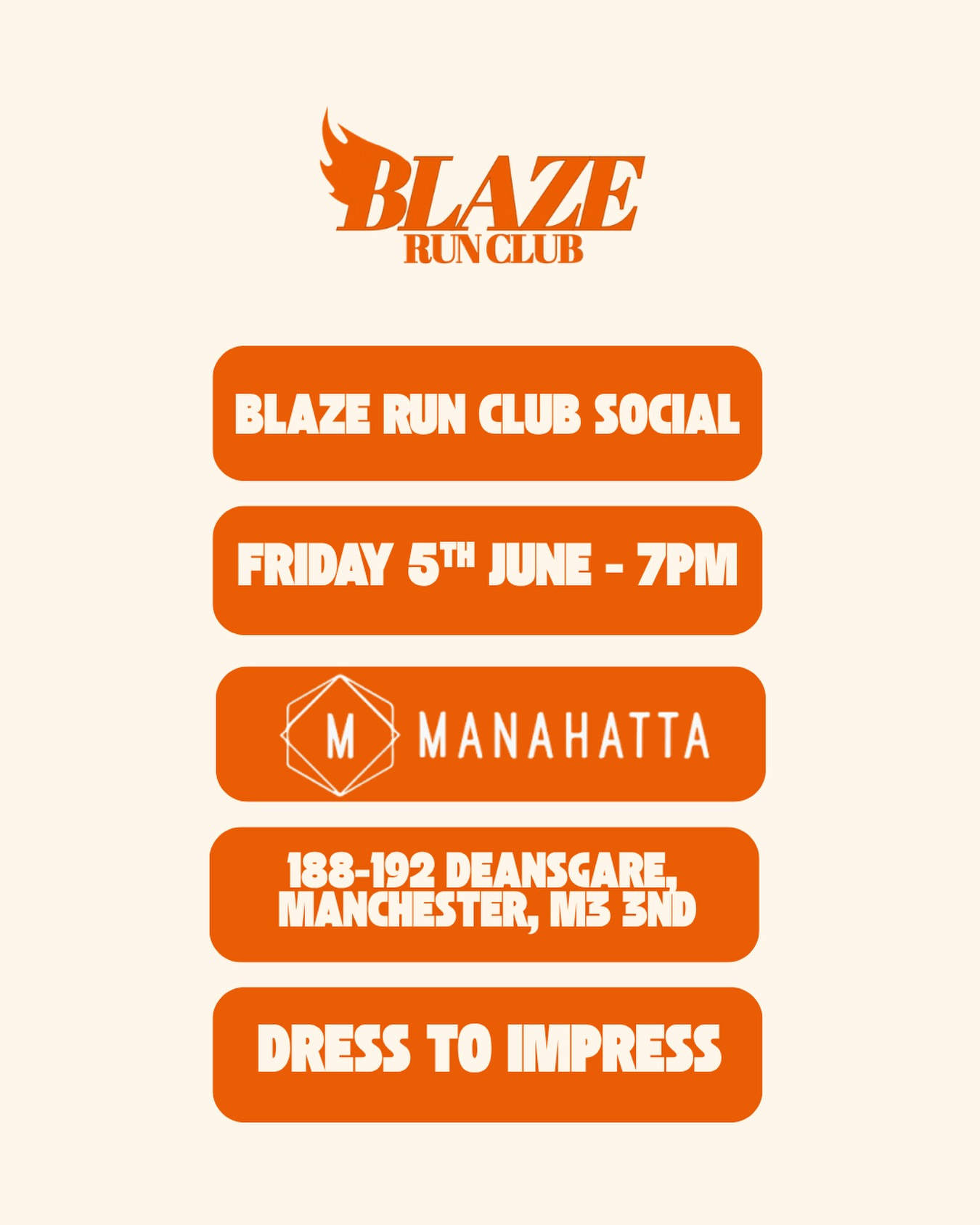 Blaze Run Club Social