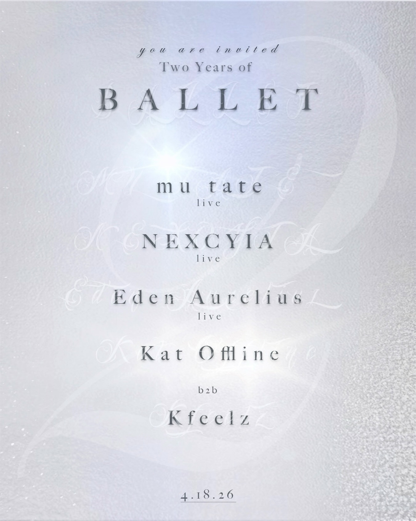 Two Years of BALLET