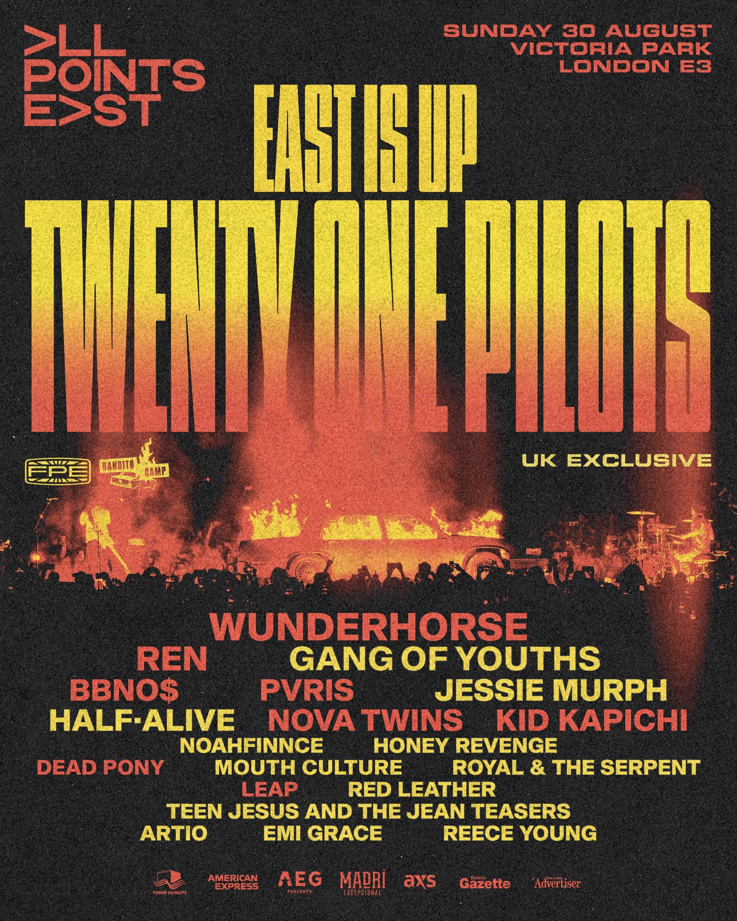 All Points East with Twenty One Pilots