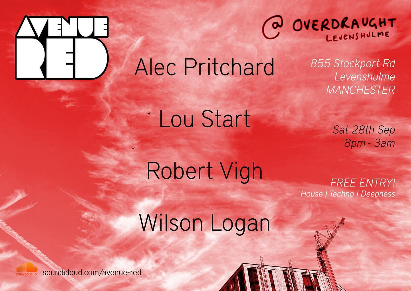 Avenue Red @ OverDraught MCR