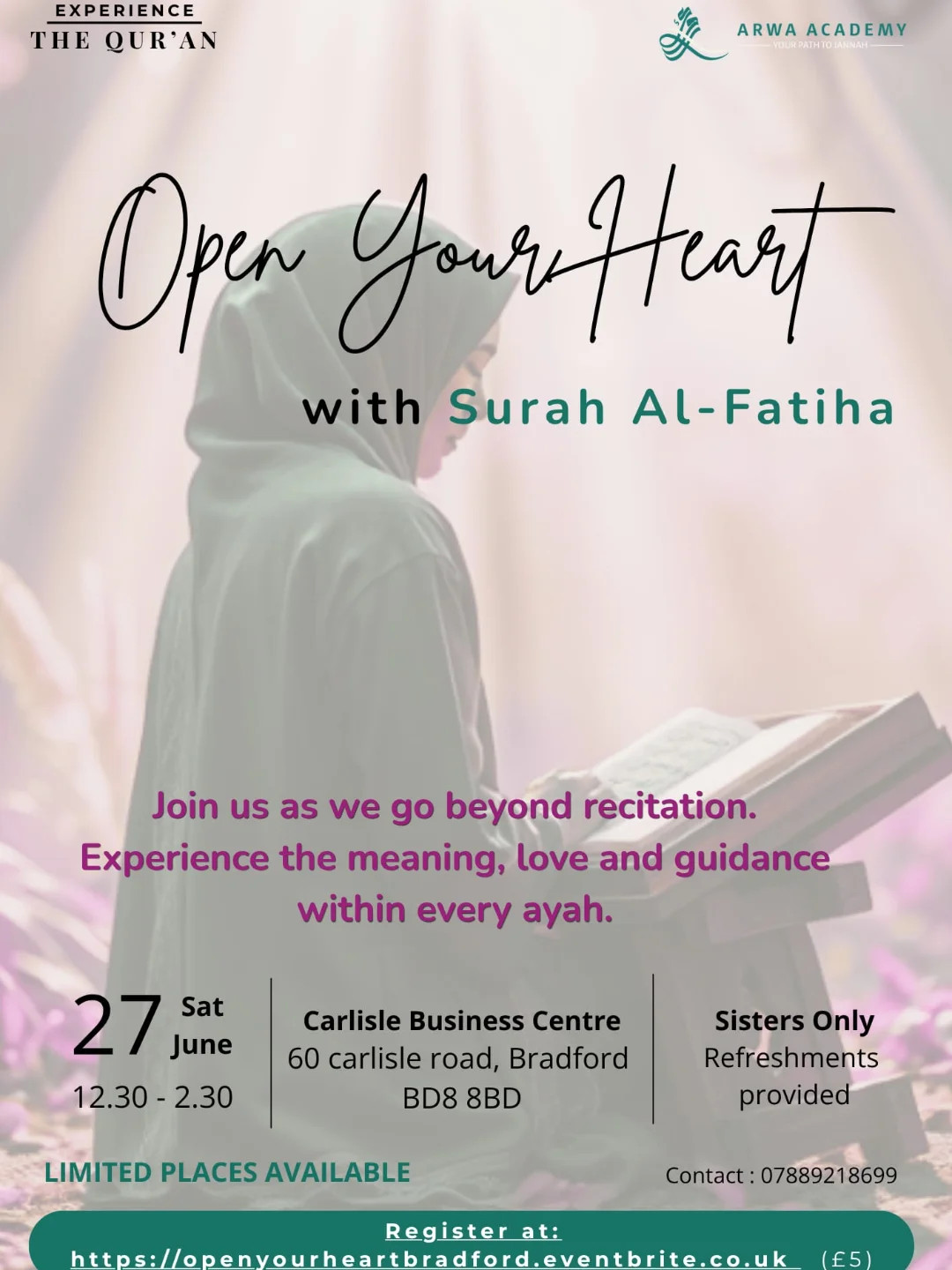 Open Your Heart: A Journey Through Surah Al-Fatiha