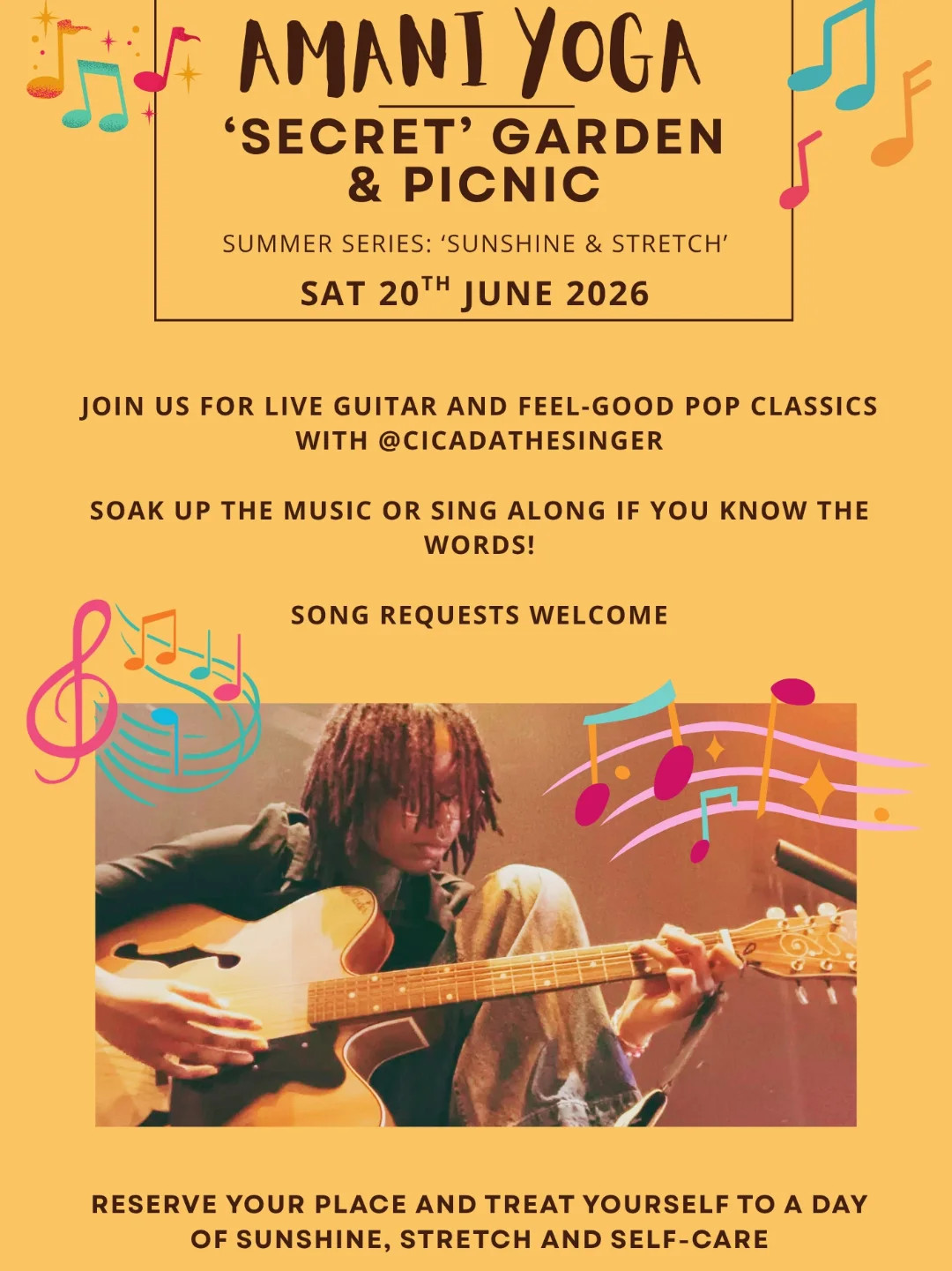 Amani Yoga 'Secret' Garden & Picnic