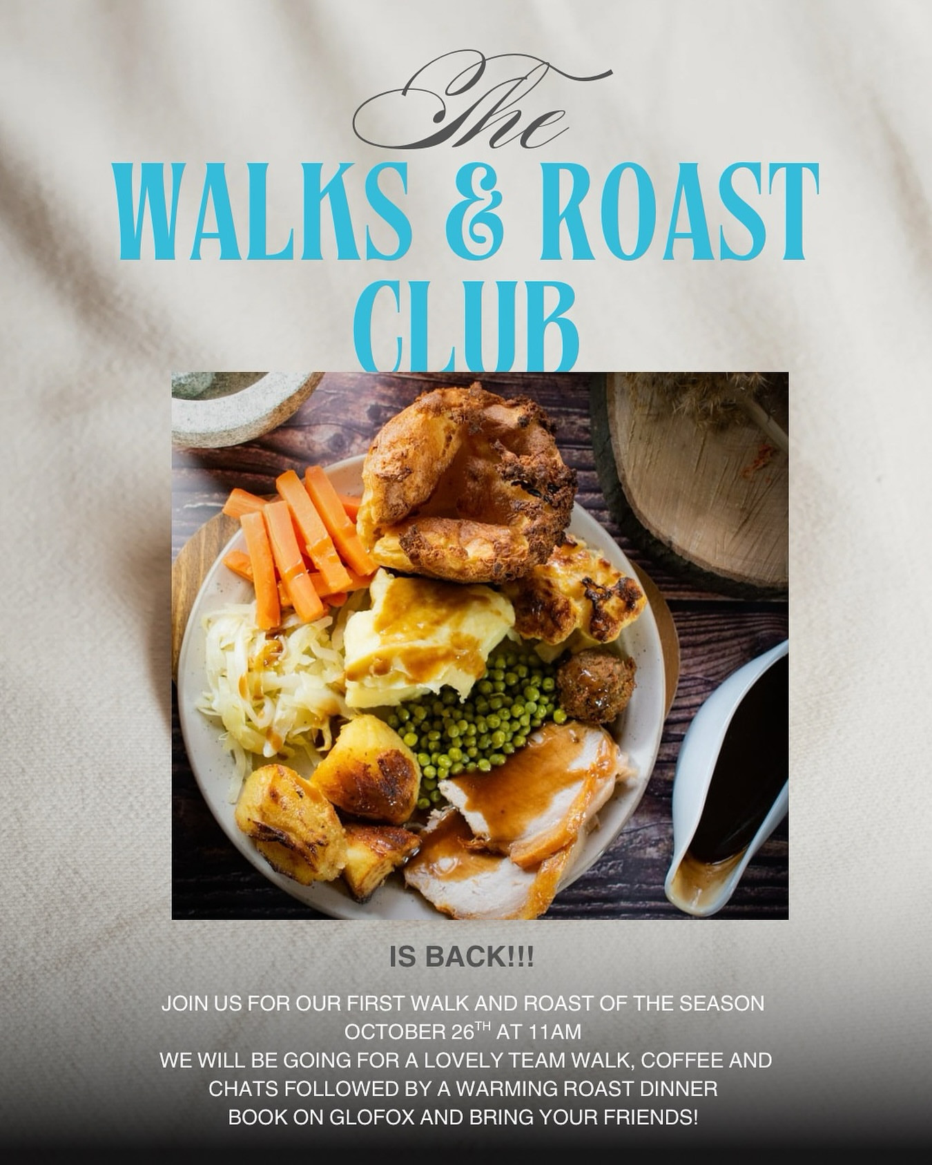 Walk and Roasts Club