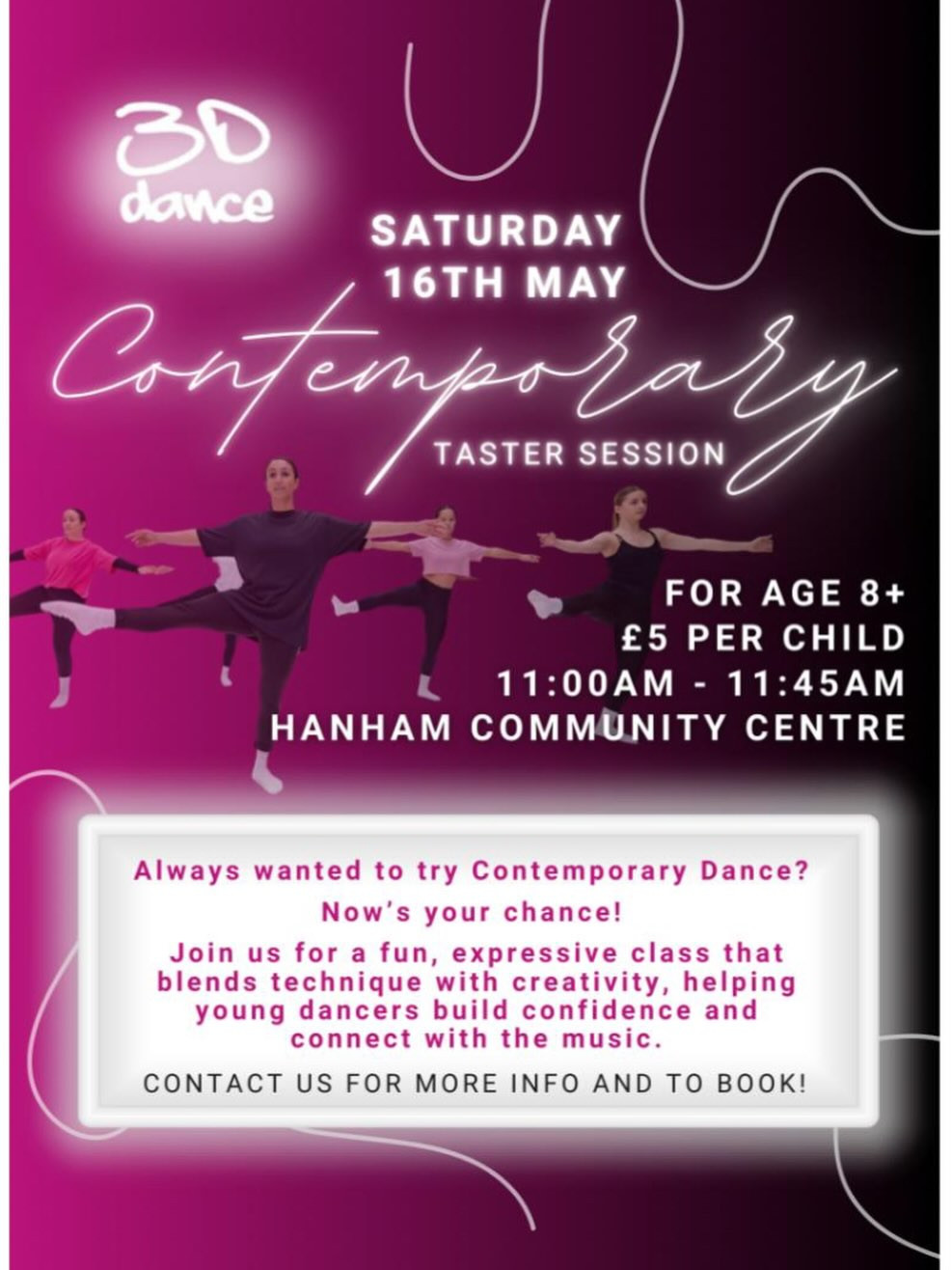 Contemporary Taster Class
