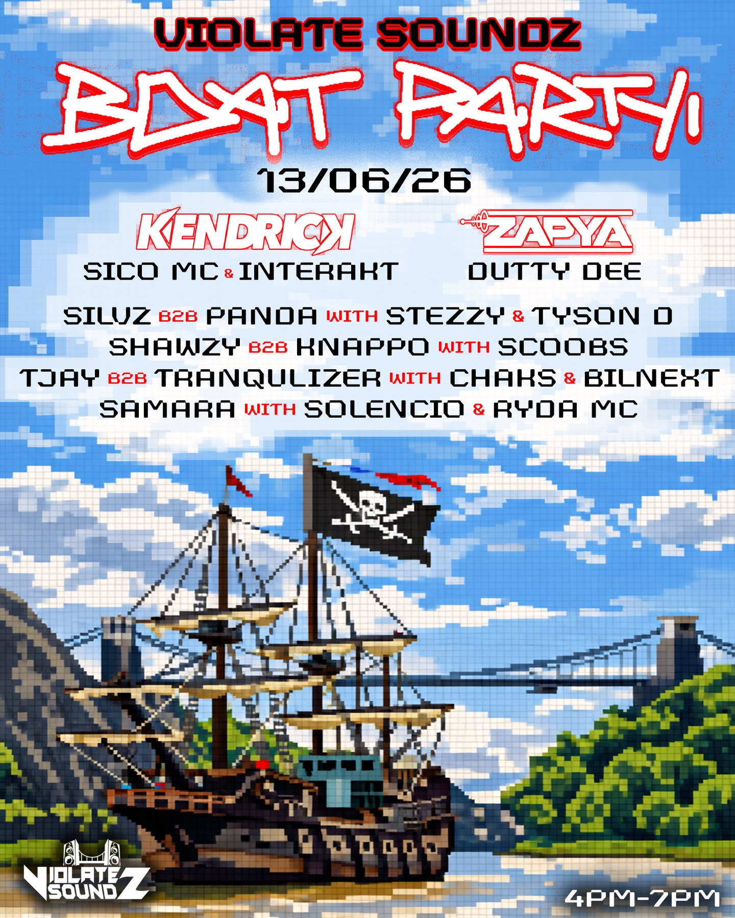 VIOLATE SOUNDZ: BOAT PARTY