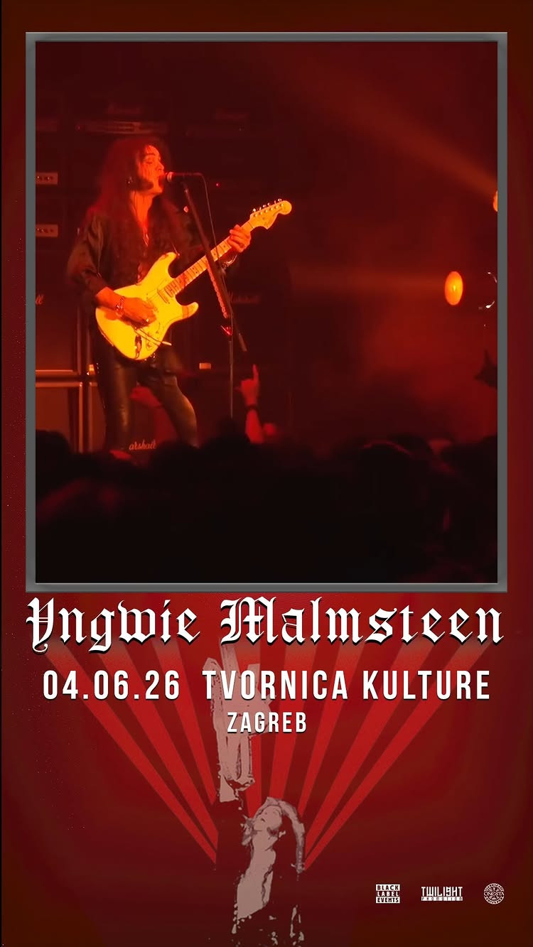 Yngwie Malmsteen at Tvornica Kulture
