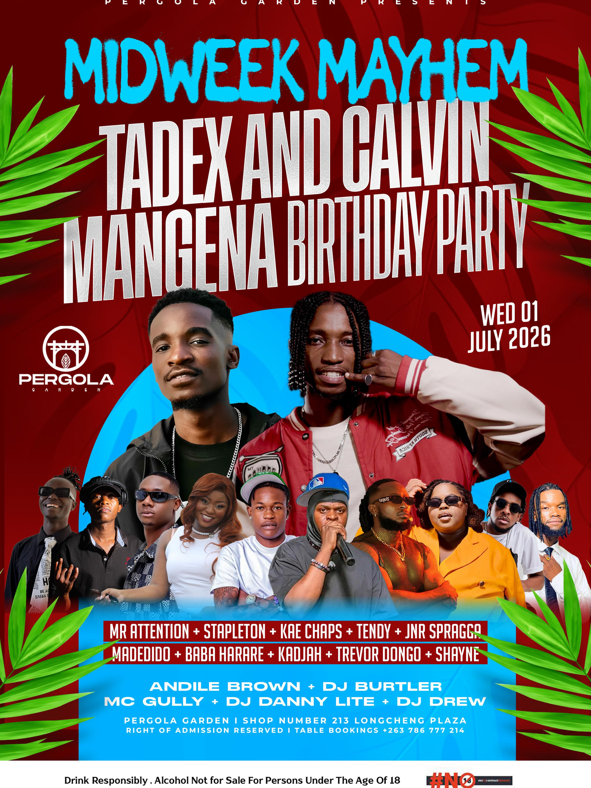 TADEX AND CALVIN MANGENA BIRTHDAY PARTY