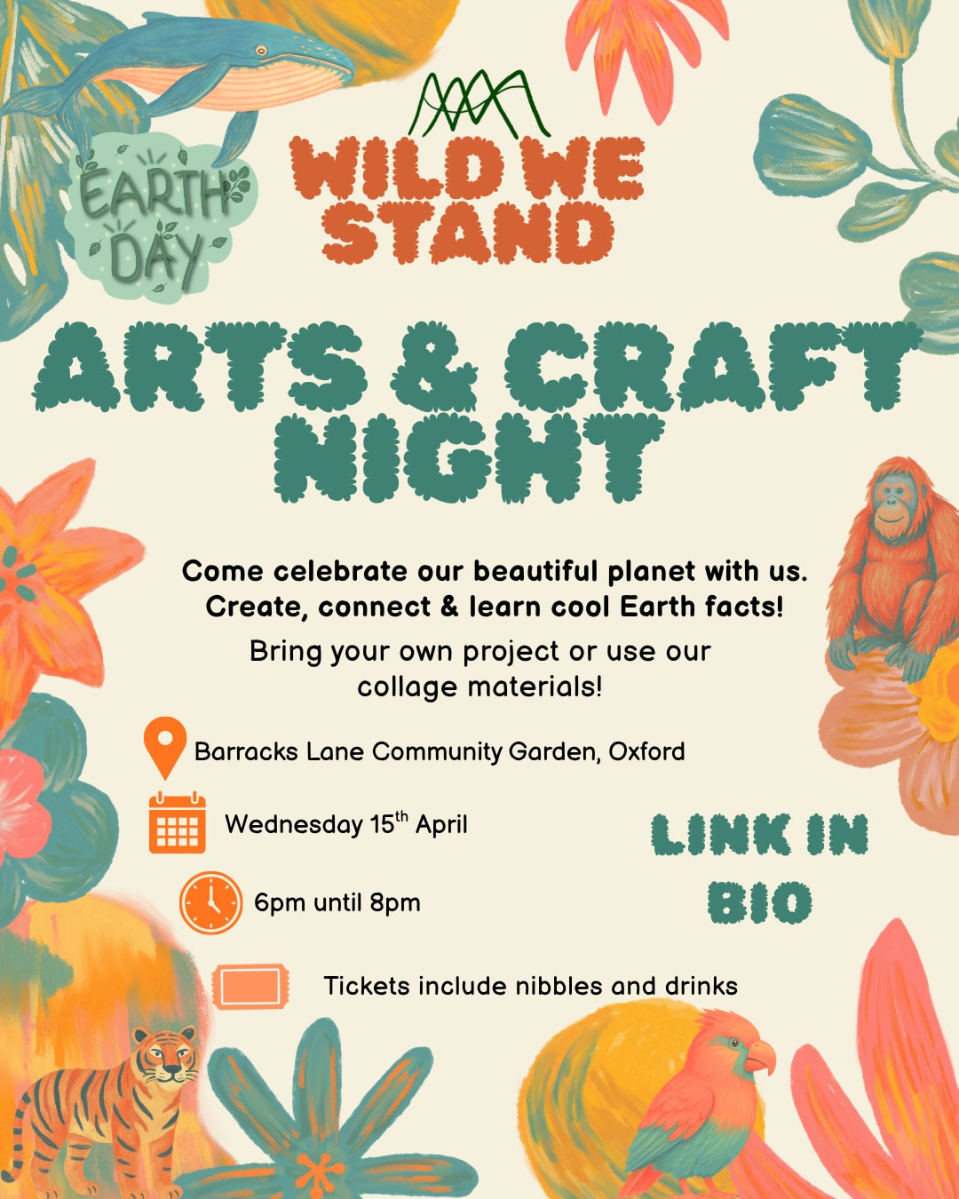 Earth Day Arts & Craft Night
