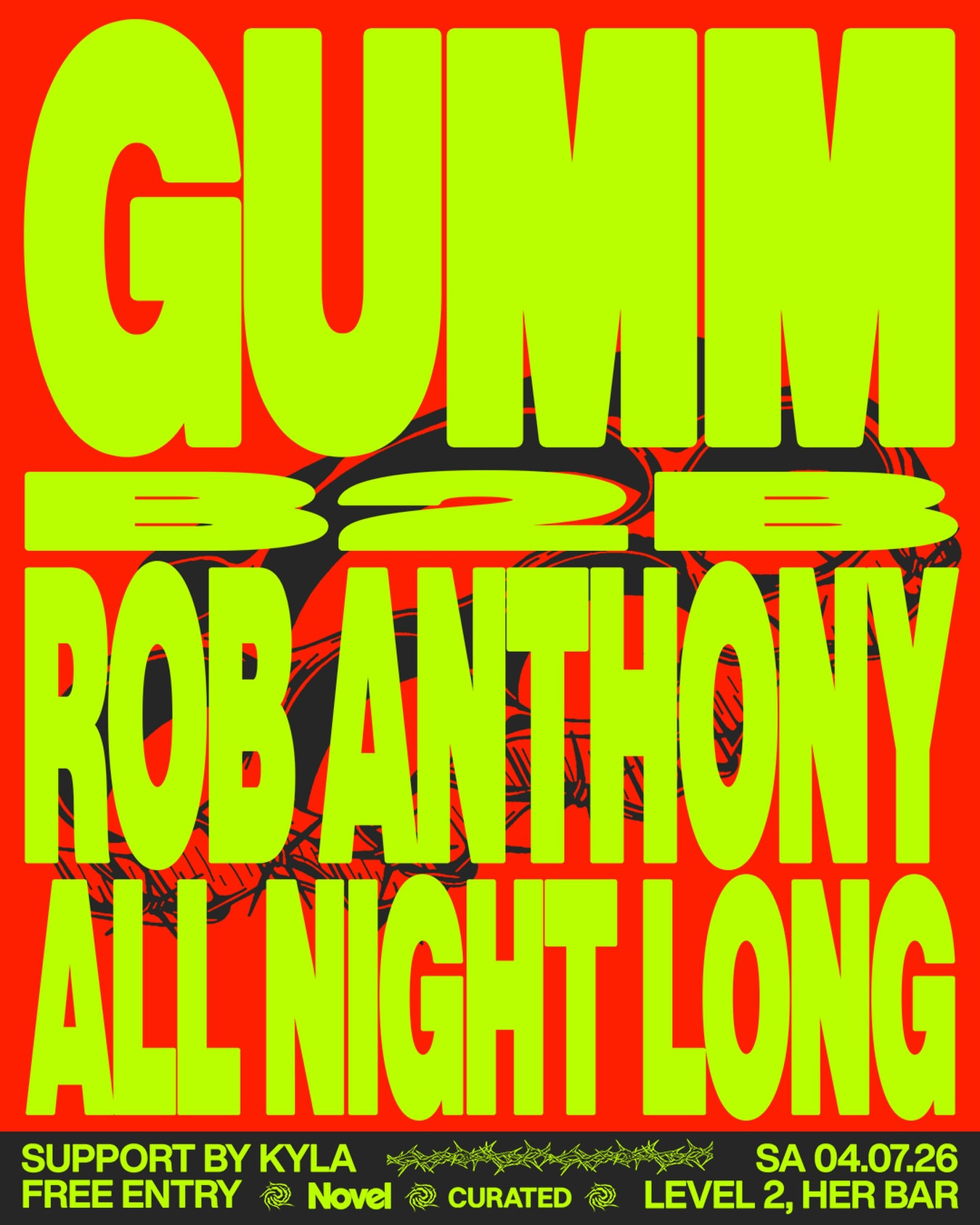 Gumm B2B Rob Anthony (All Night Long) at HER