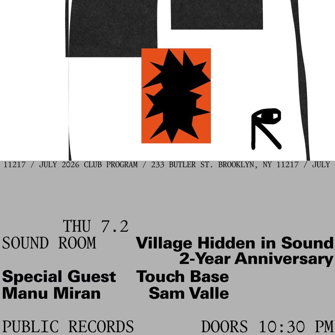 Village Hidden in Sound 2-Year Anniversary