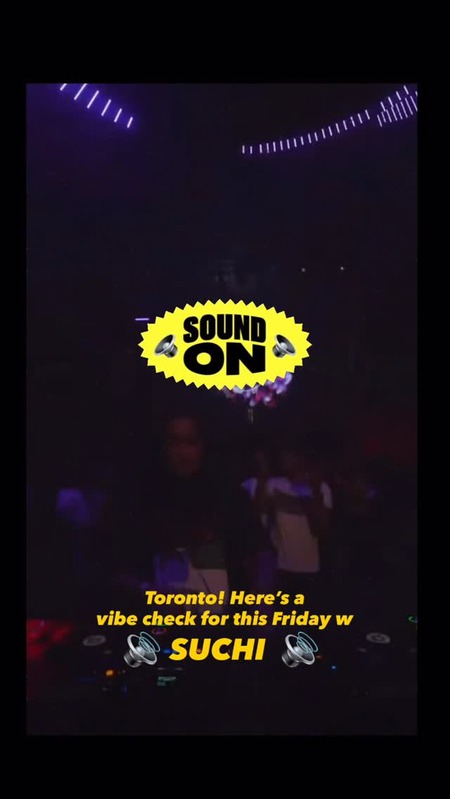 Suchi at Rhythm Toronto