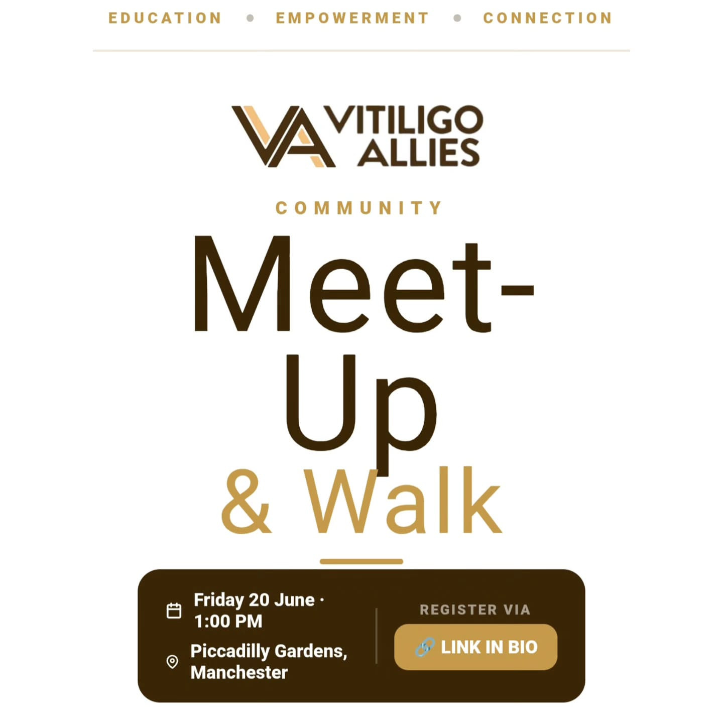 Vitiligo Allies Community Meet-Up & Walk