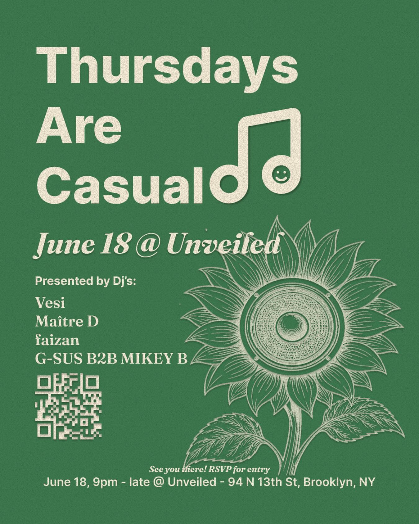 Casual @ Unveiled NYC