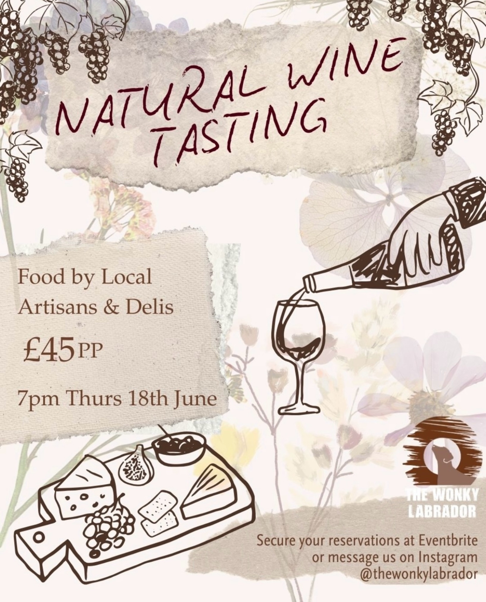 Natural Wine Tasting Event