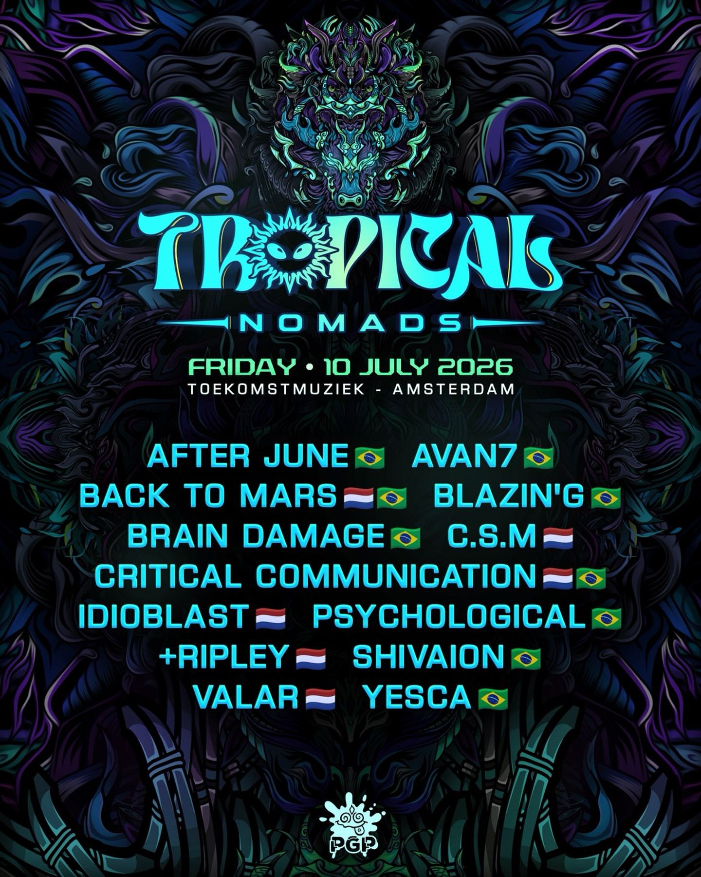 Tropical Nomads Returns to Amsterdam