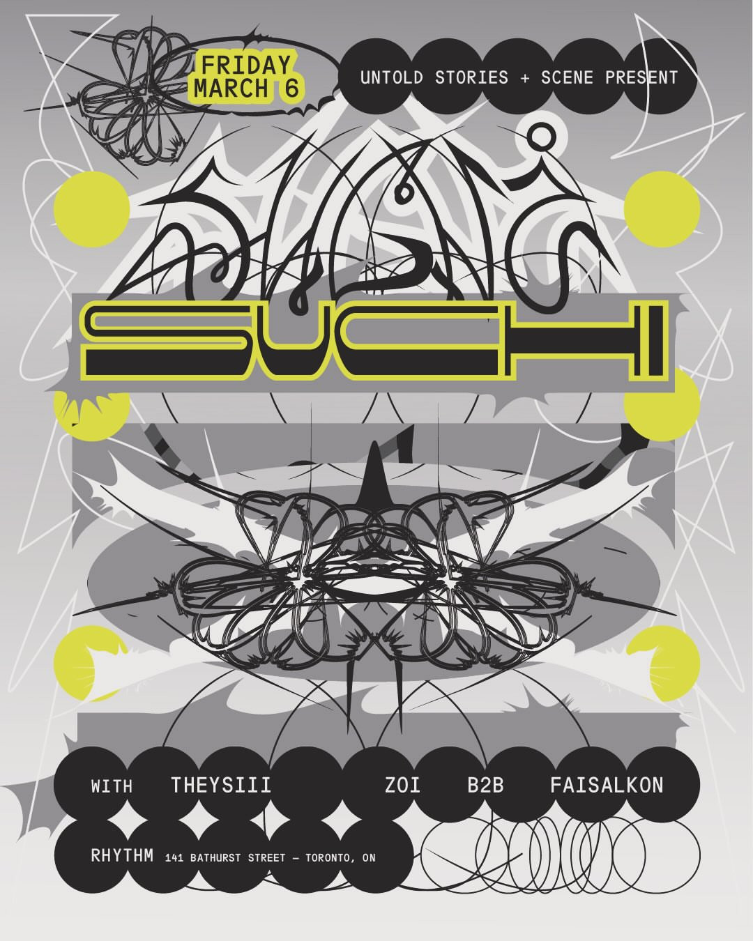 Untold Stories and Scene present Suchi