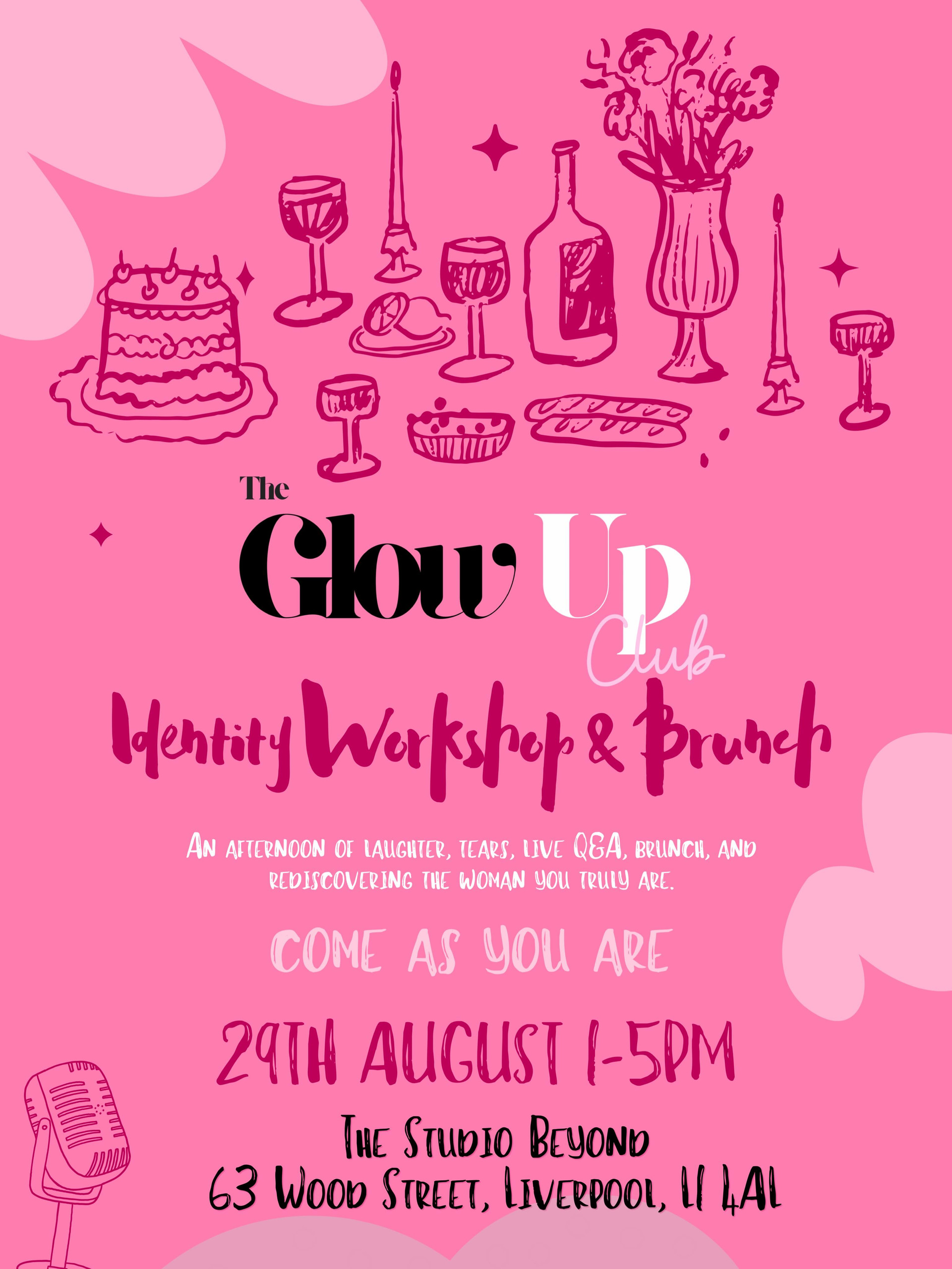 The Glow Up Club: Identity Workshop & Brunch