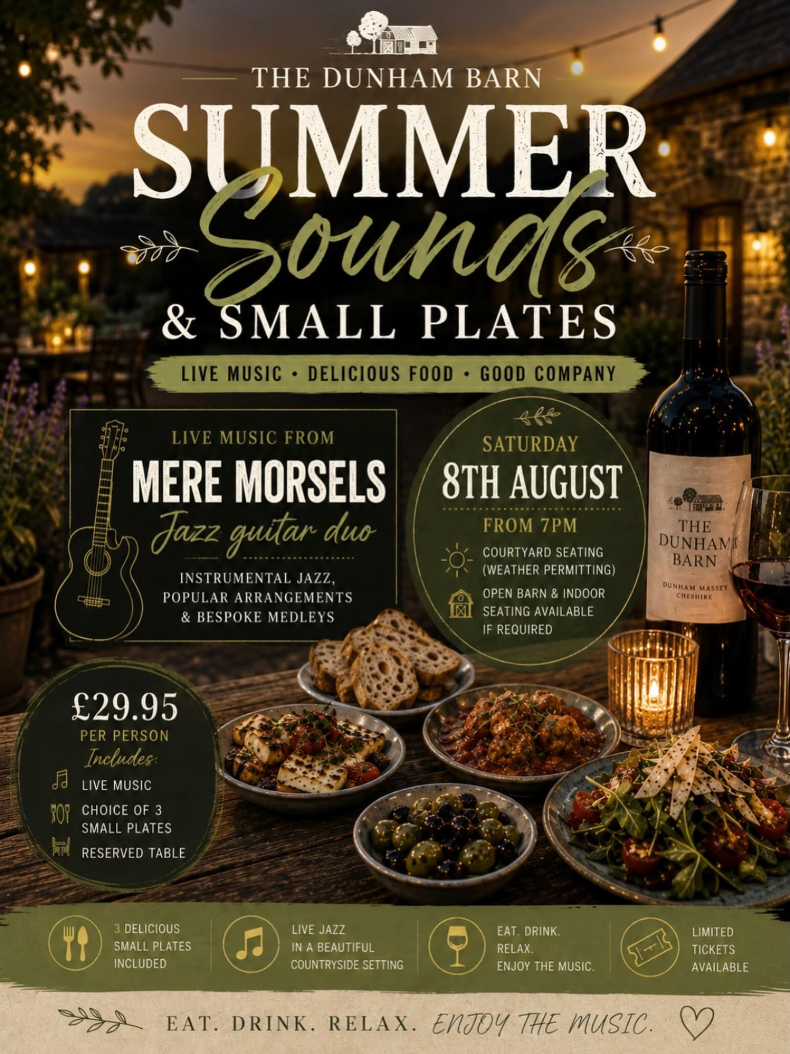 Summer Sounds & Small Plates