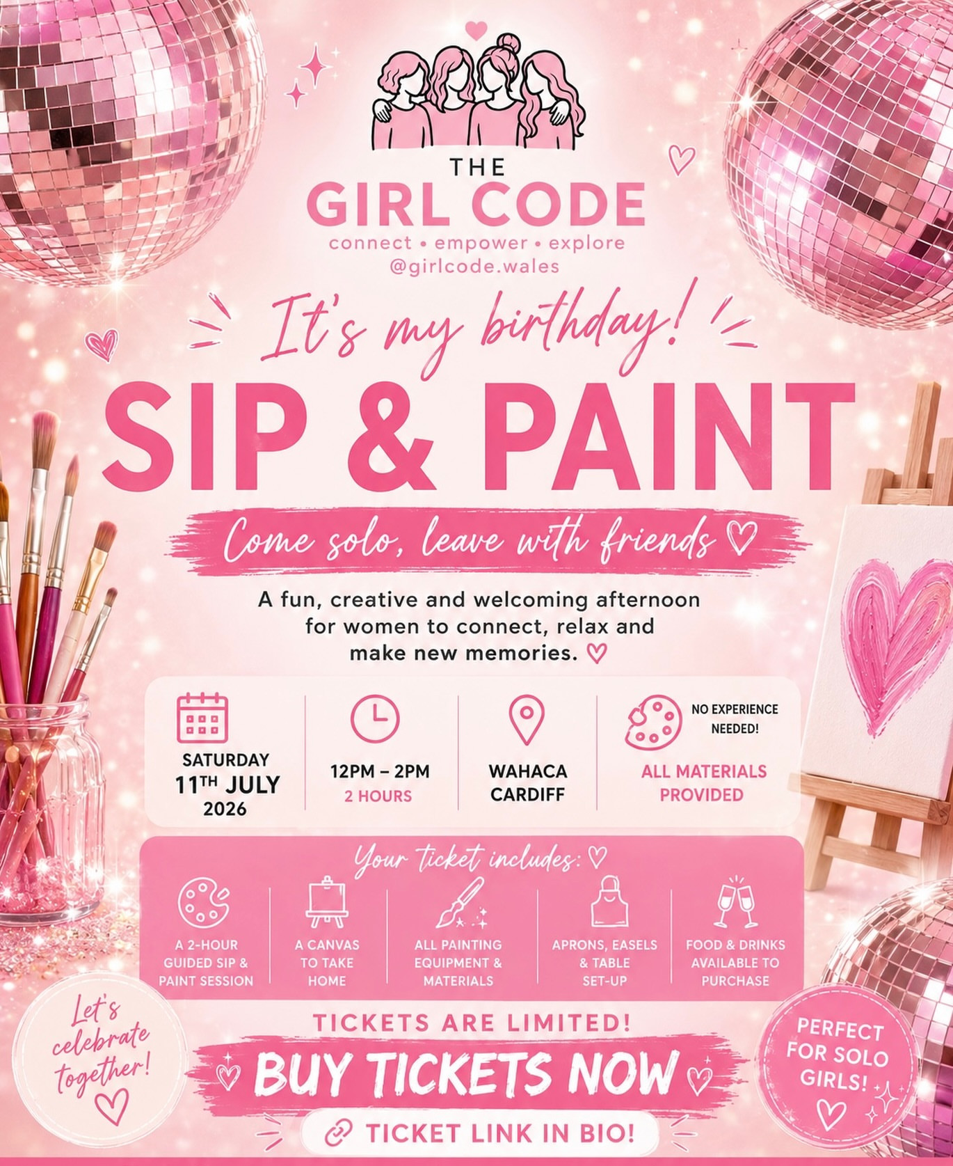 The Girl Code Sip & Paint