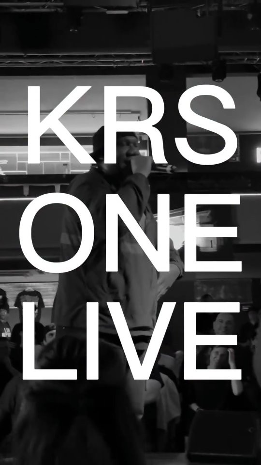 KRS One: My Philosophy Tour