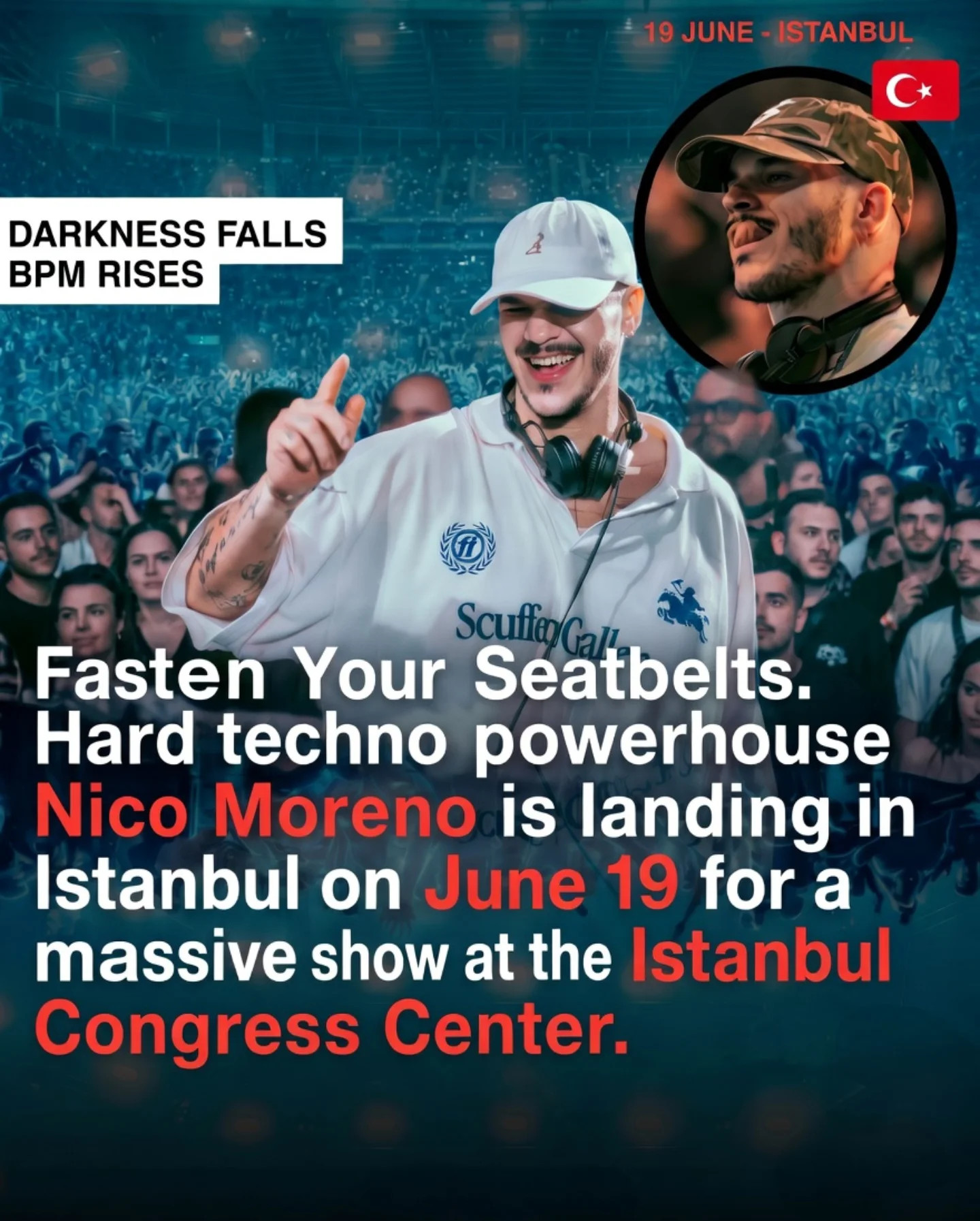 Nico Moreno in Istanbul