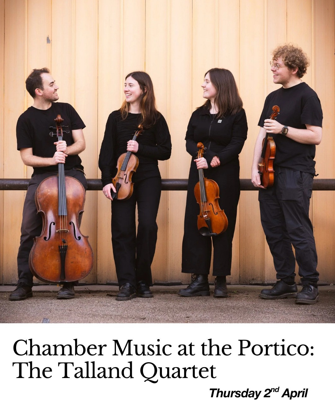 Chamber Music at the Portico: The Talland Quartet