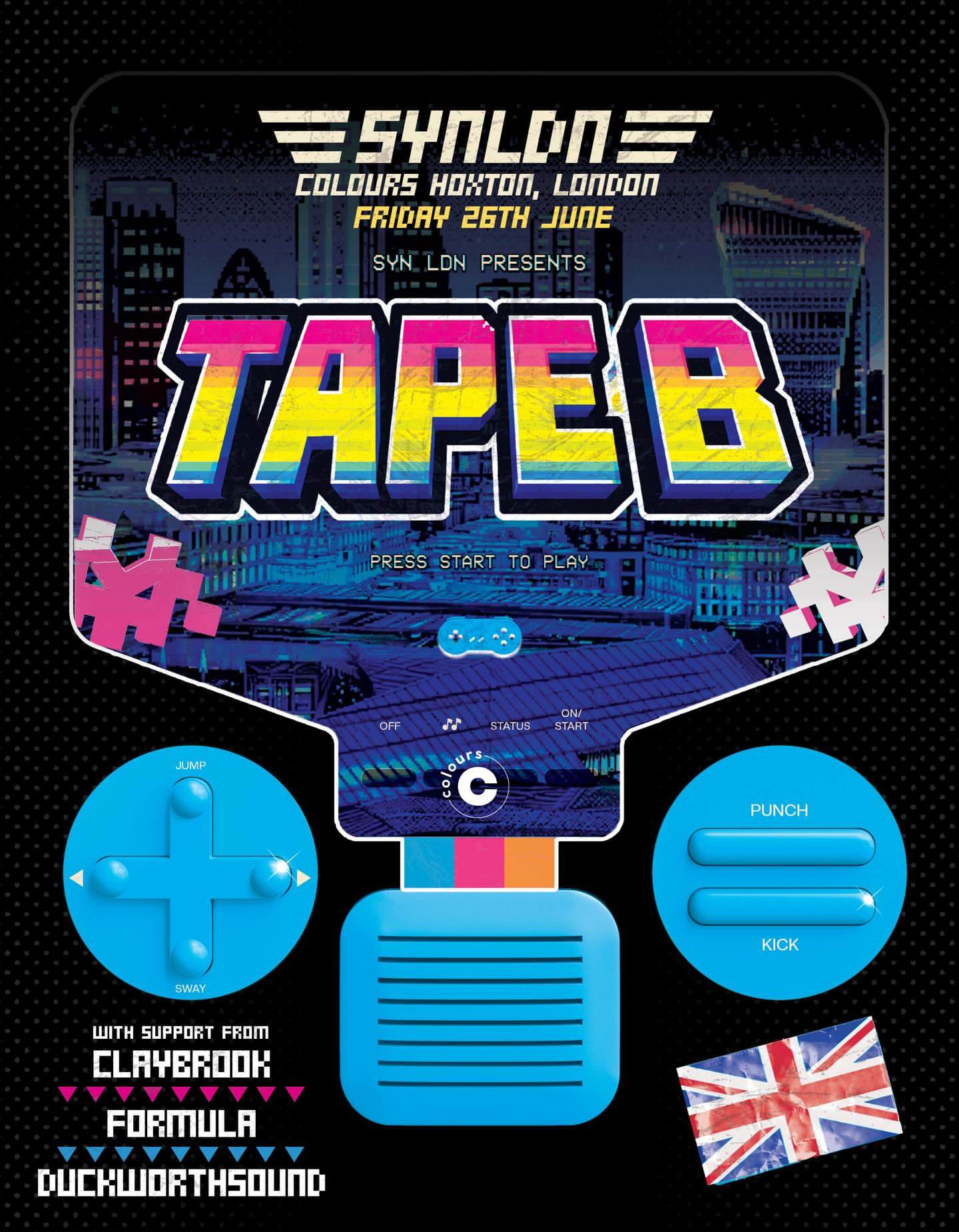 Tape B at Colours