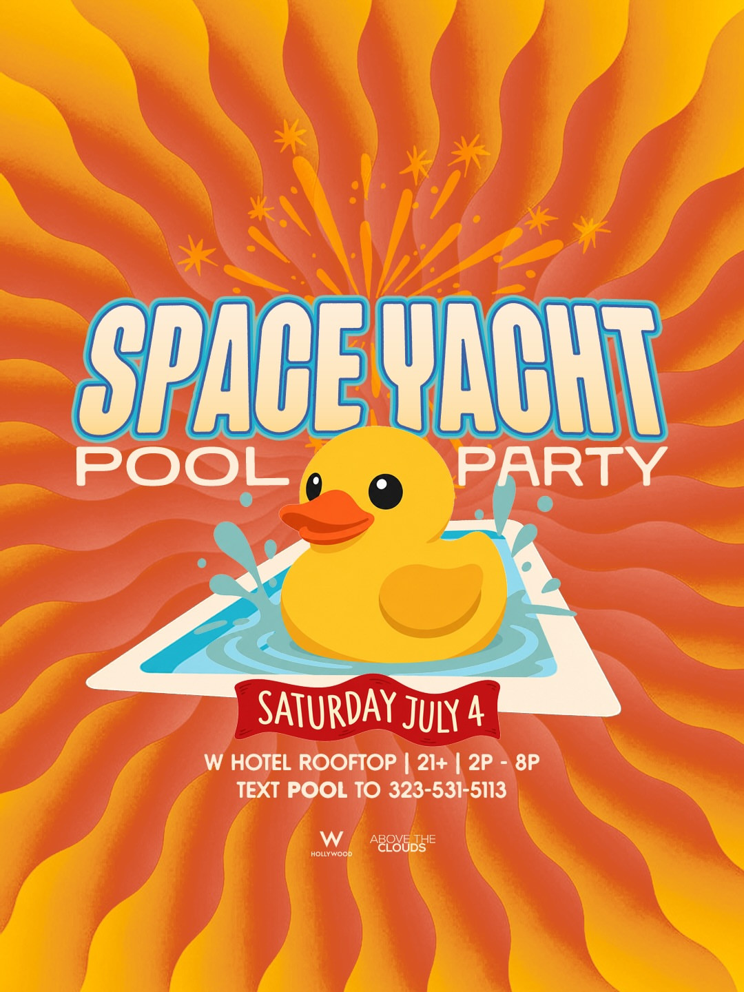 SPACE YACHT POOL PARTY… JULY 4TH EDITION