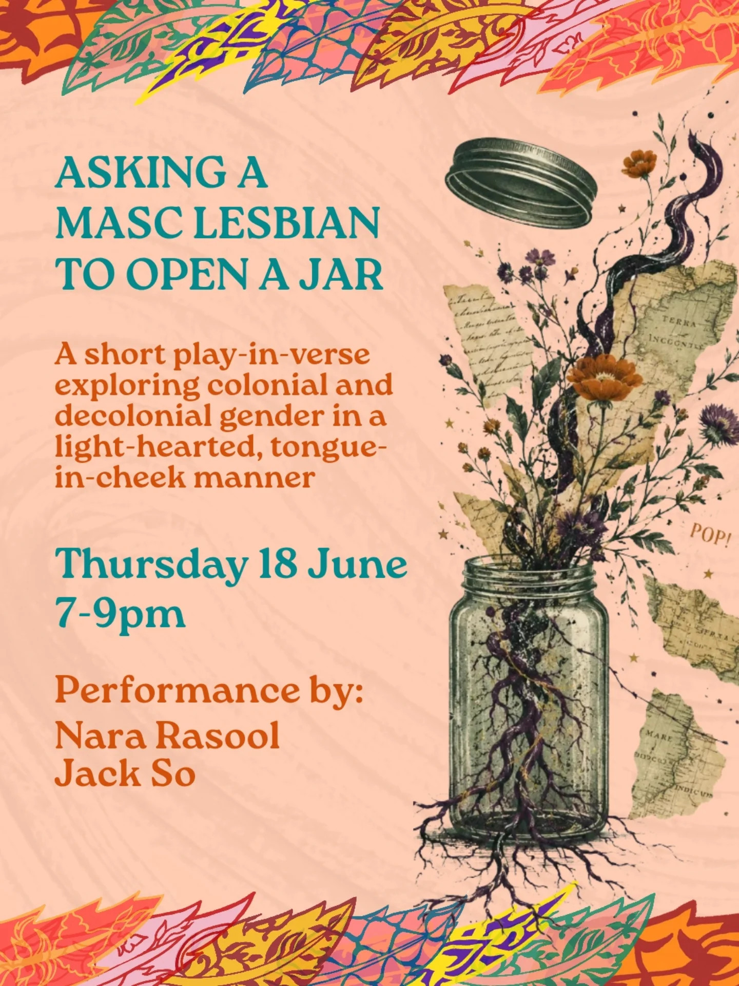 Asking a Masc Lesbian to Open a Jar (18+ Performance)