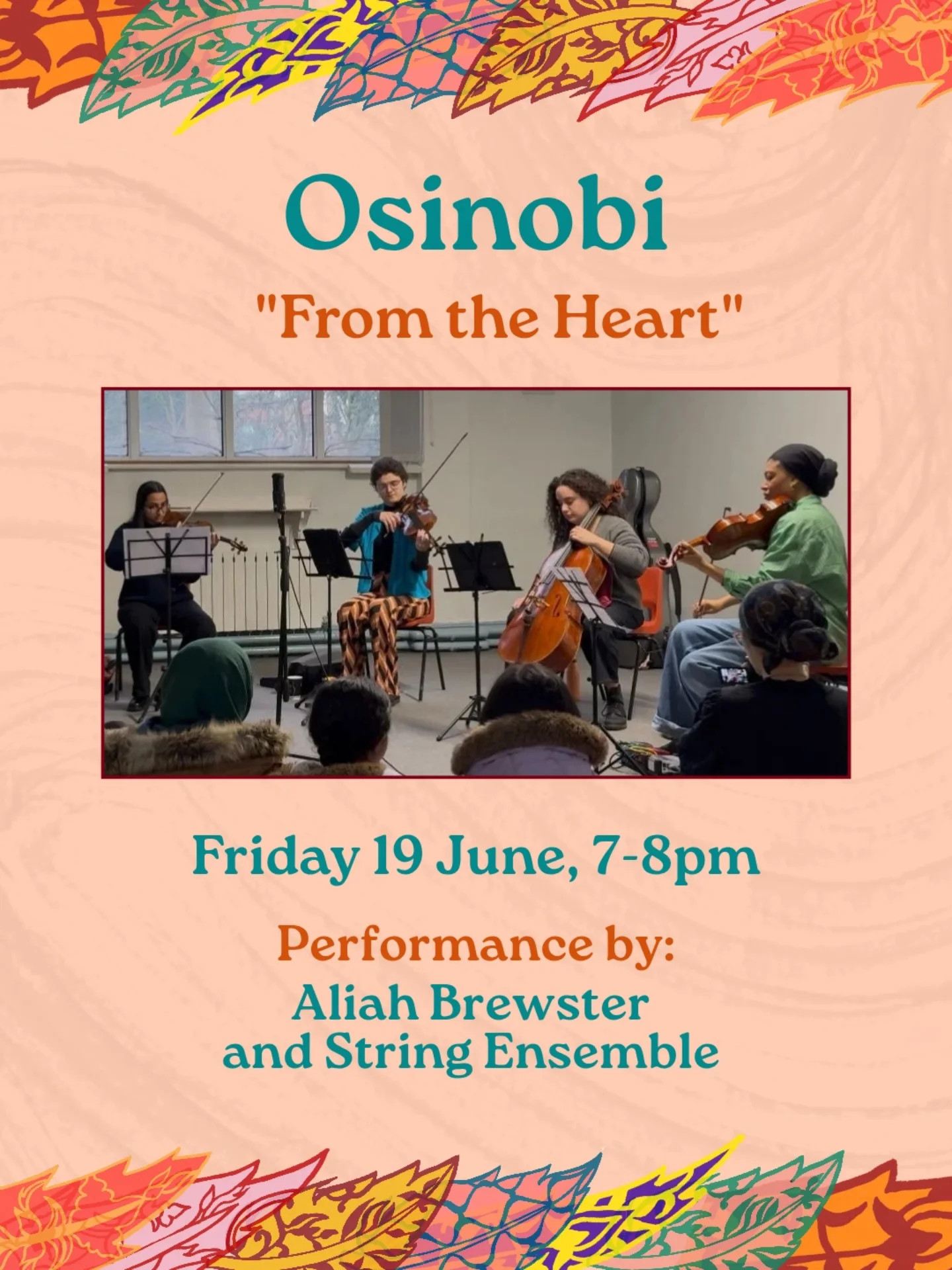 Osinobi – Live Performance by Aliah Brewster and string ensemble
