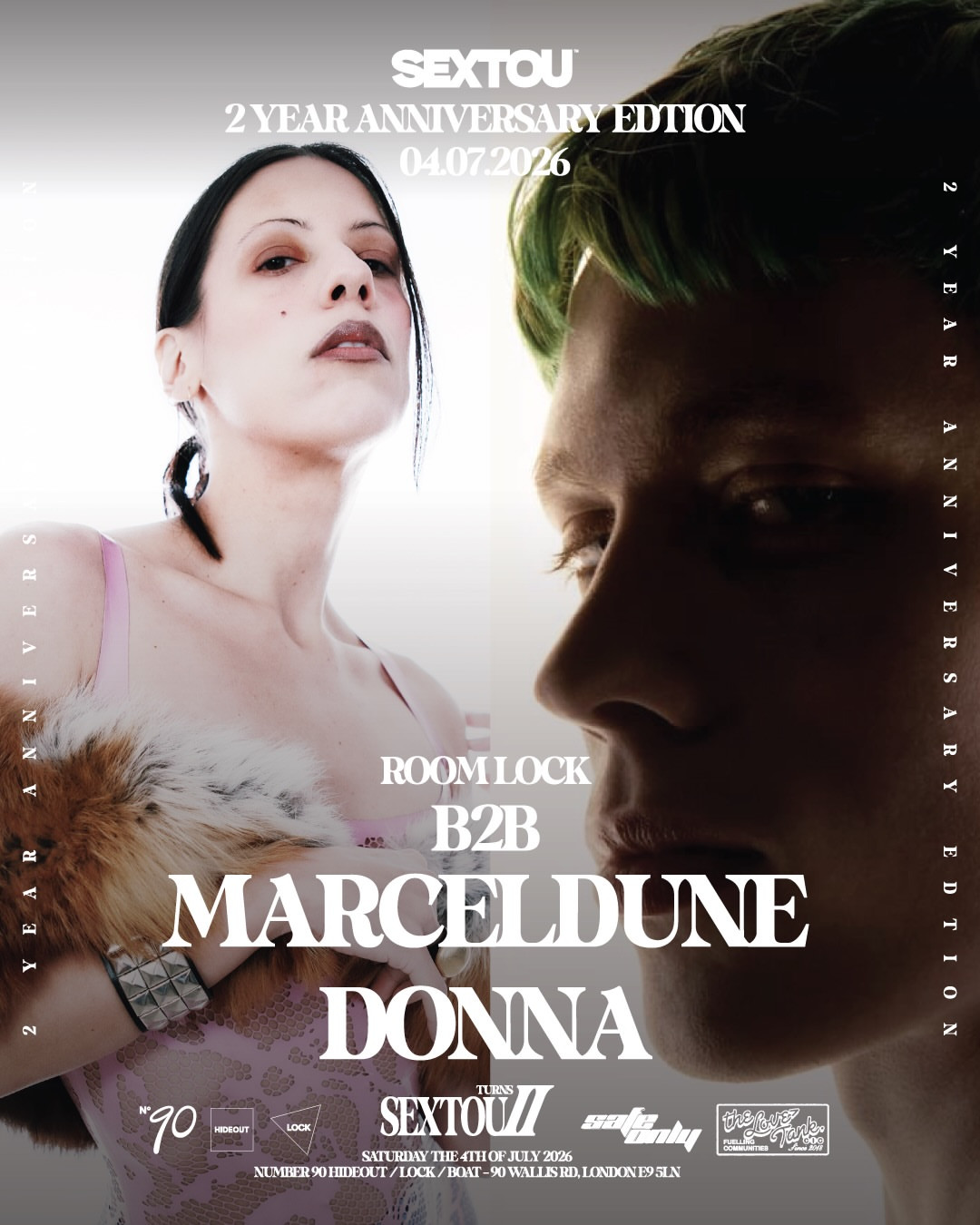 SEXTOU 2 YEAR ANNIVERSARY with Marcel Dune B2B Donna Biologica