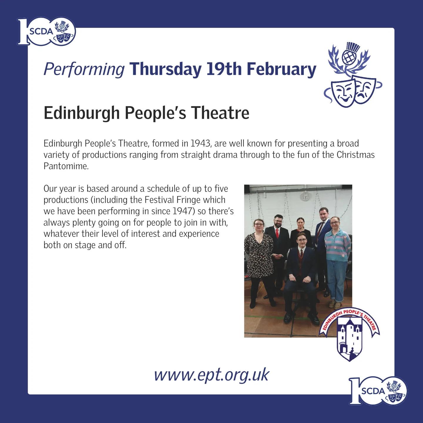 Edinburgh People's Theatre Performance