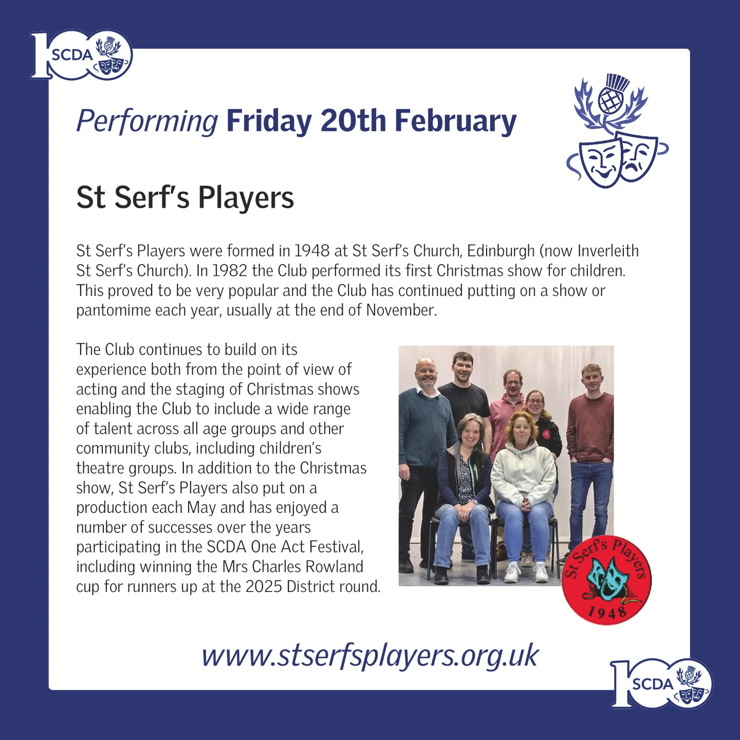 St Serf's Players Performance