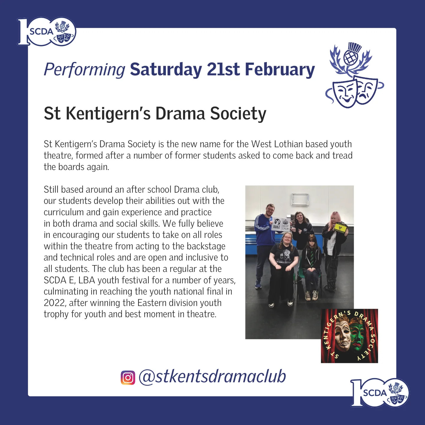 St Kentigern's Drama Society Performance