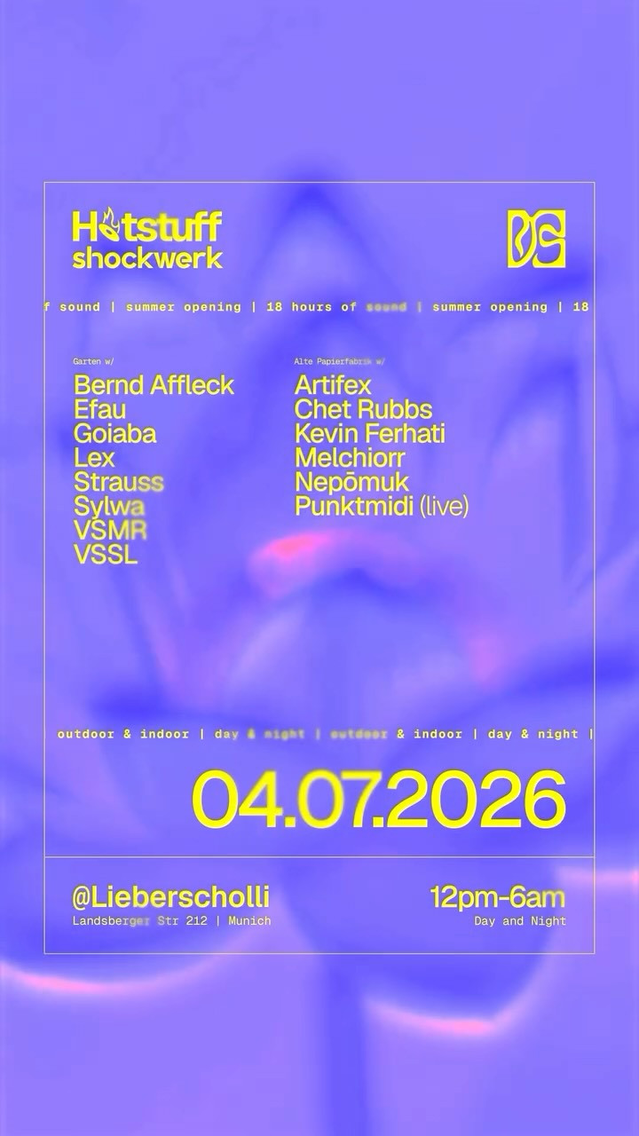 Hotstuff, Shockwerk & DYS Records Collaboration